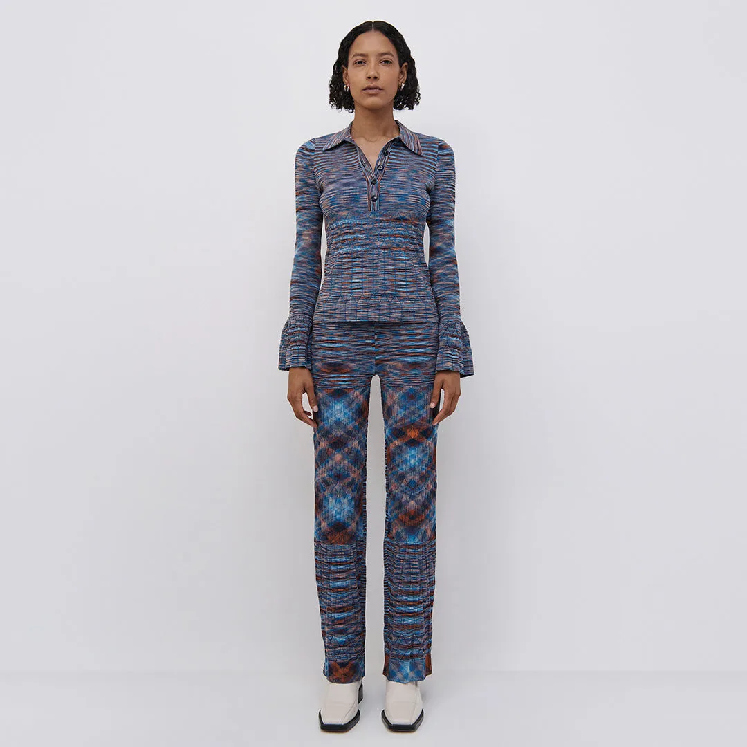 Georgette Space Dye Pant sold by Simkhai