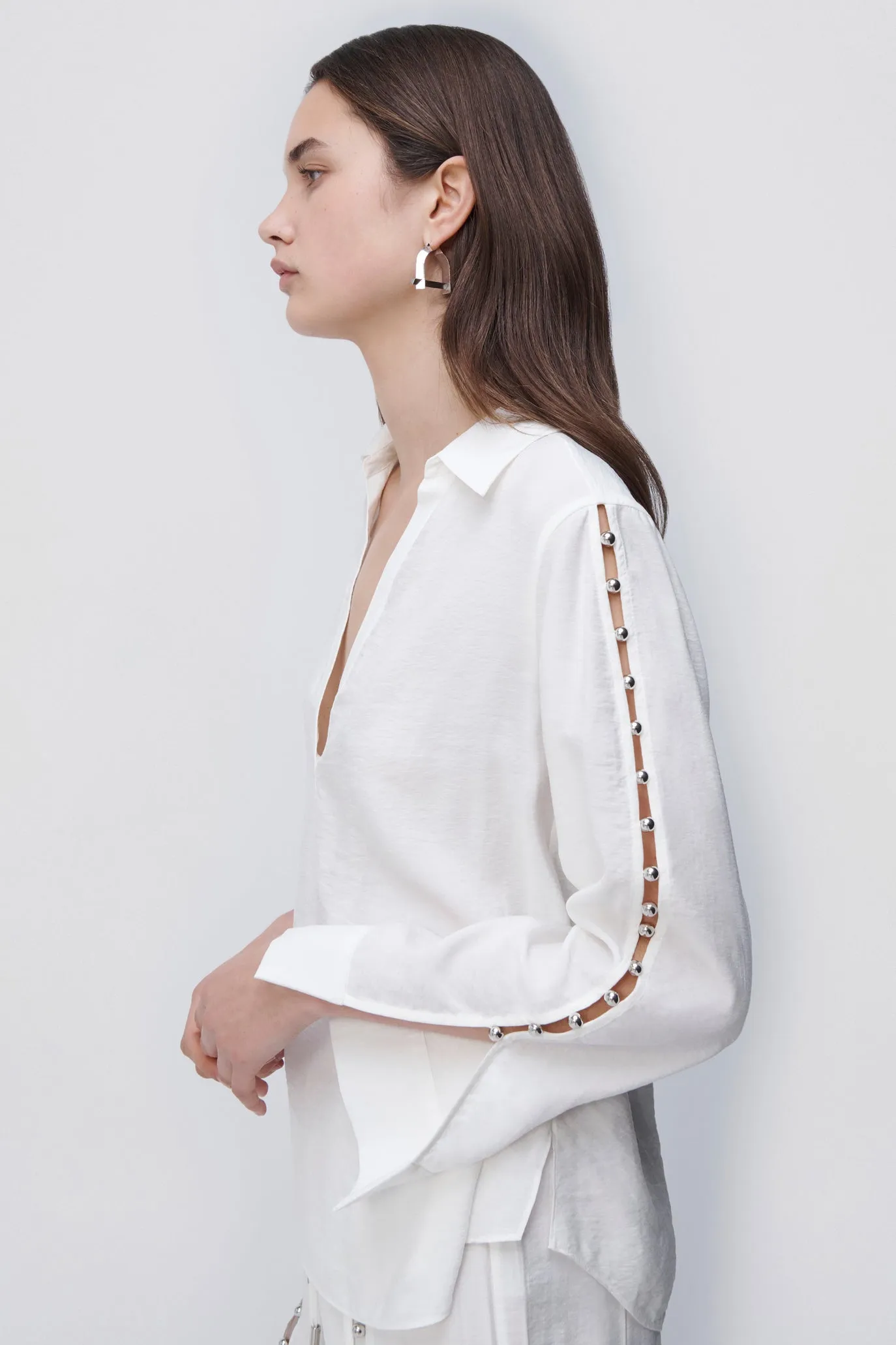 Stormy Beaded Coverup Top sold by Simkhai product image thumbnail 2