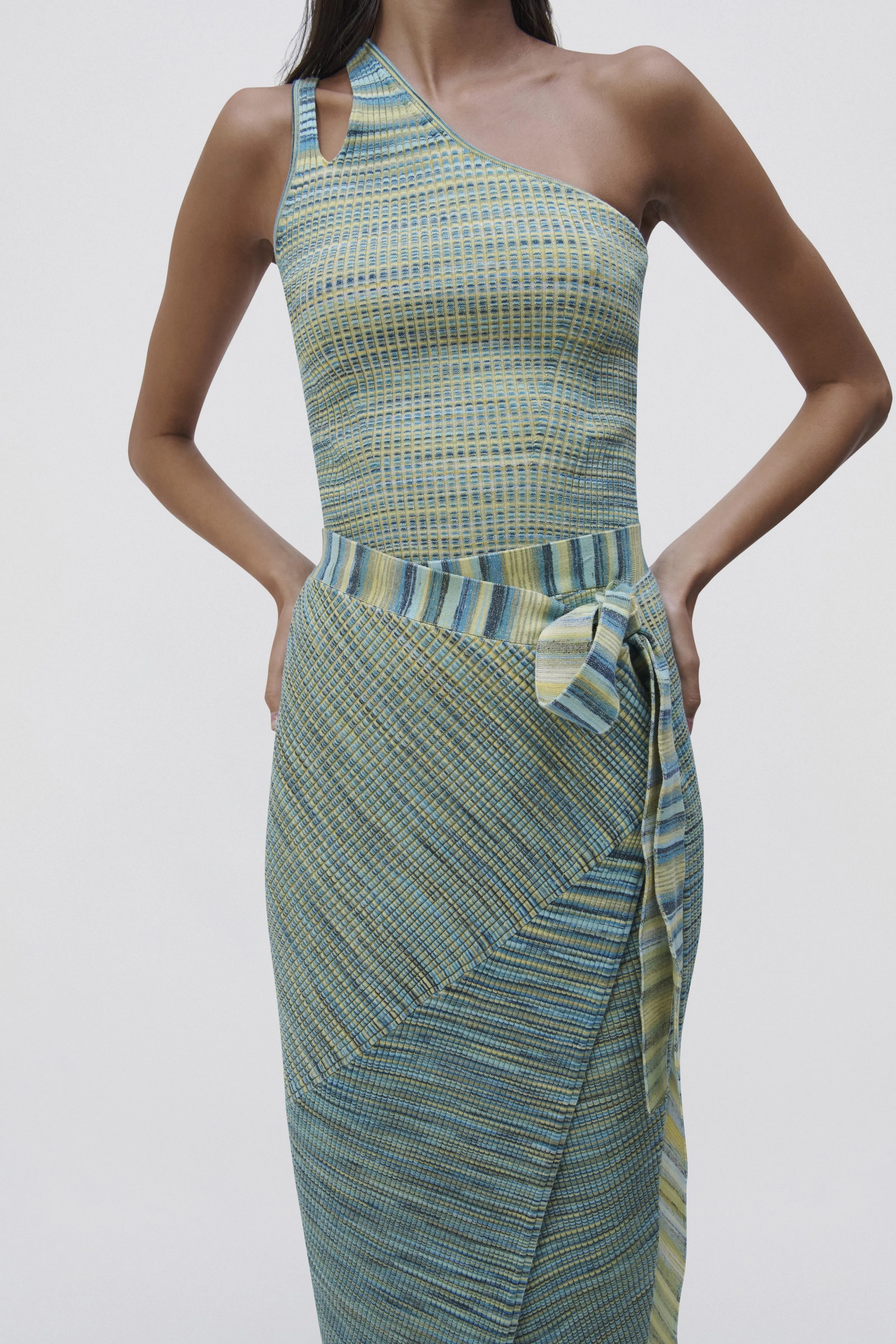 Paris Space Dye Skirt sold by Simkhai product image thumbnail 2