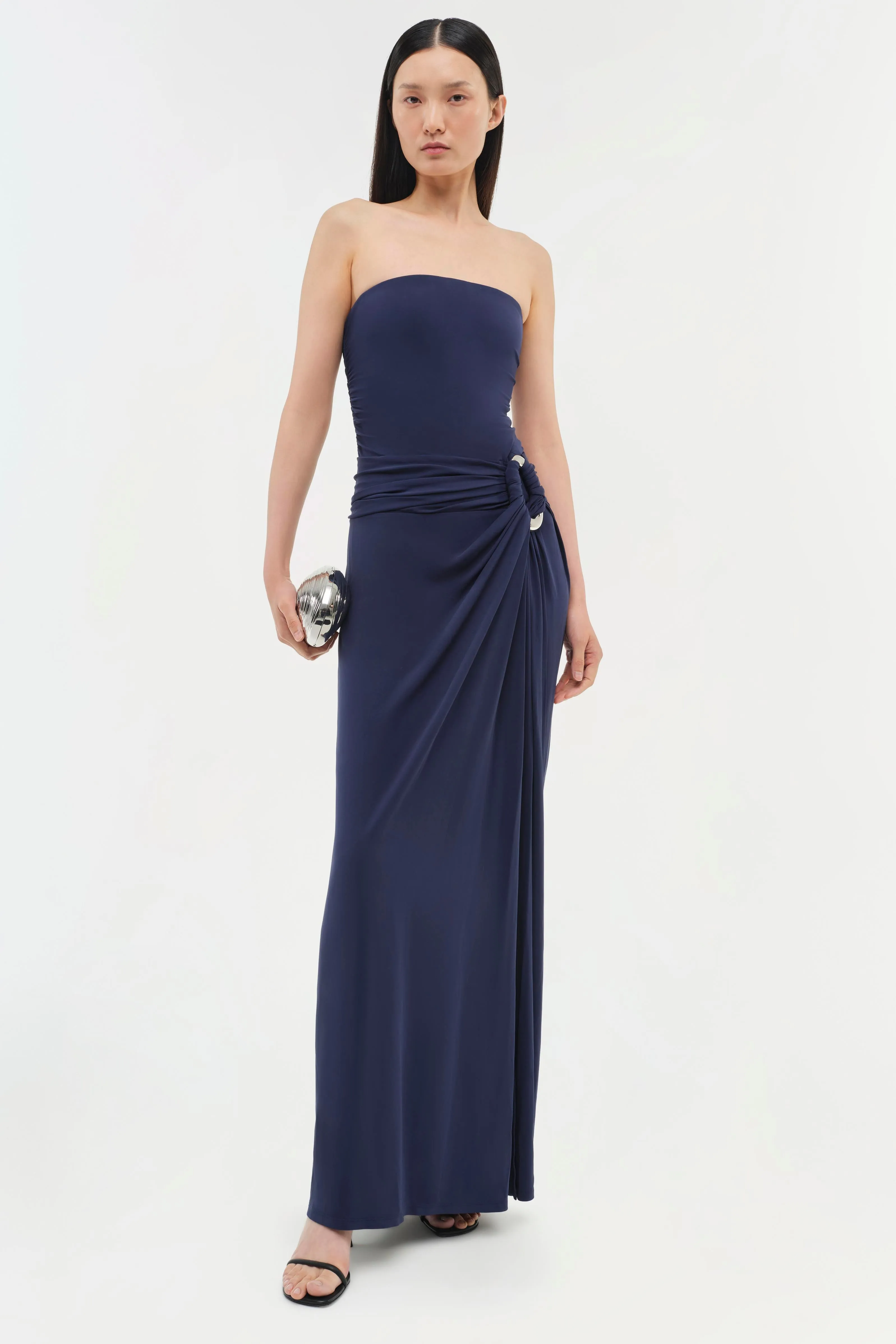 Emma Strapless Jersey Gown sold by Simkhai
