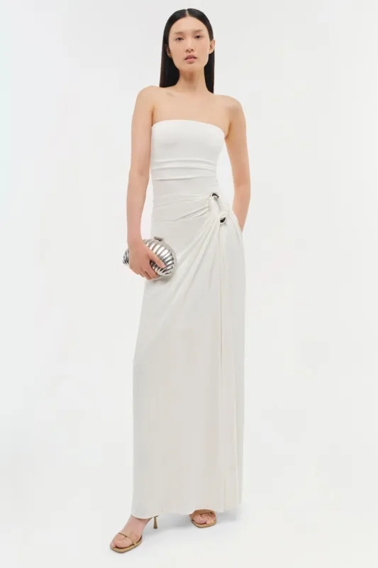 Emma Strapless Jersey Gown sold by Simkhai
