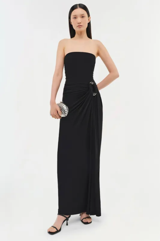 Emma Strapless Jersey Gown sold by Simkhai