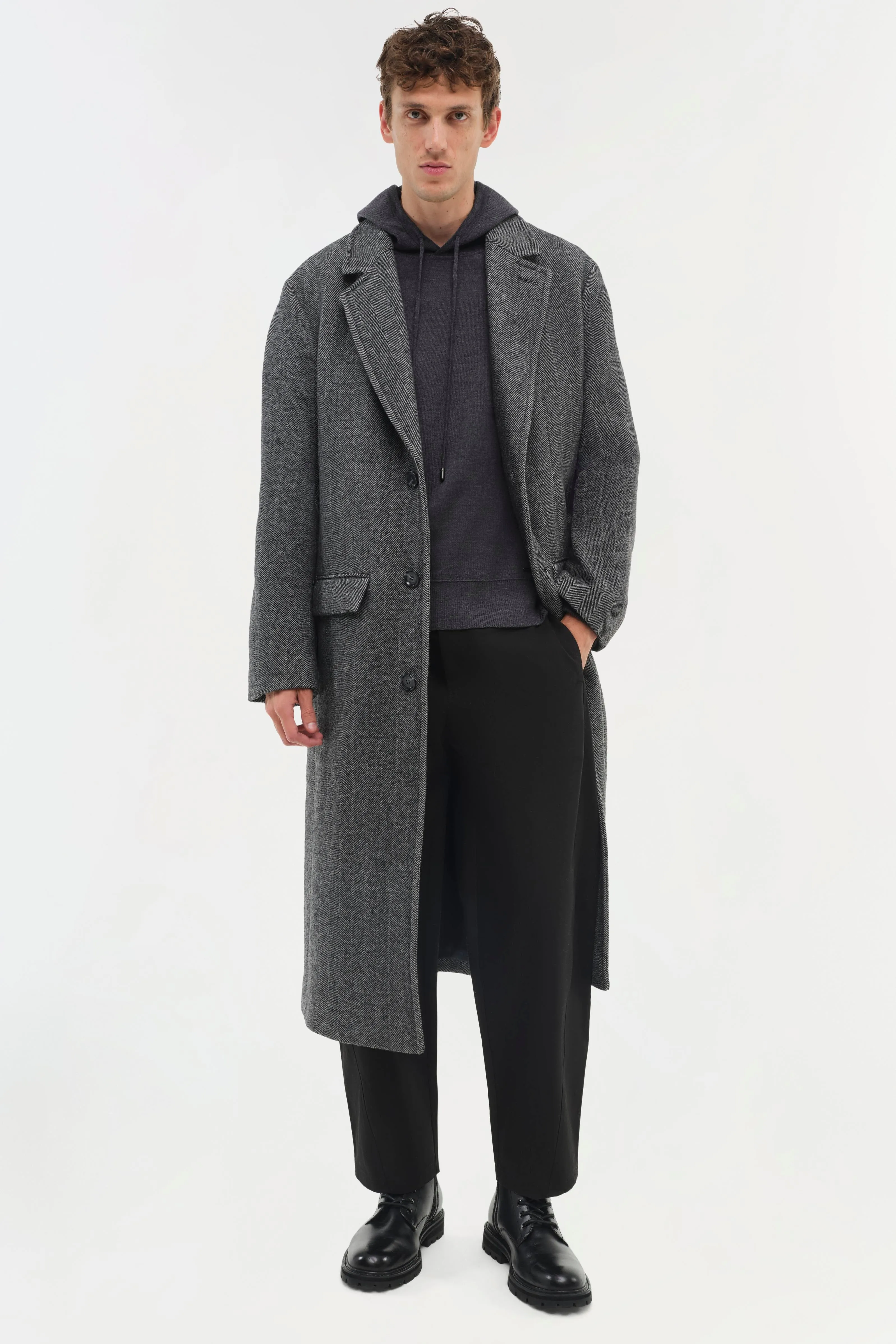 Robert Oversized Overcoat sold by Simkhai product image thumbnail 2