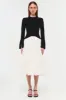 Kenlie Taffeta Knit Midi Dress sold by Simkhai