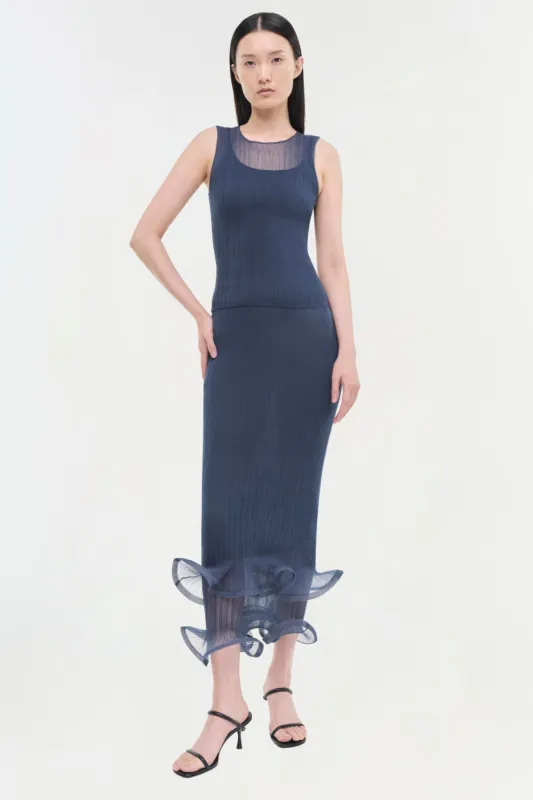 Kelso Knit Midi Skirt made by Simkhai