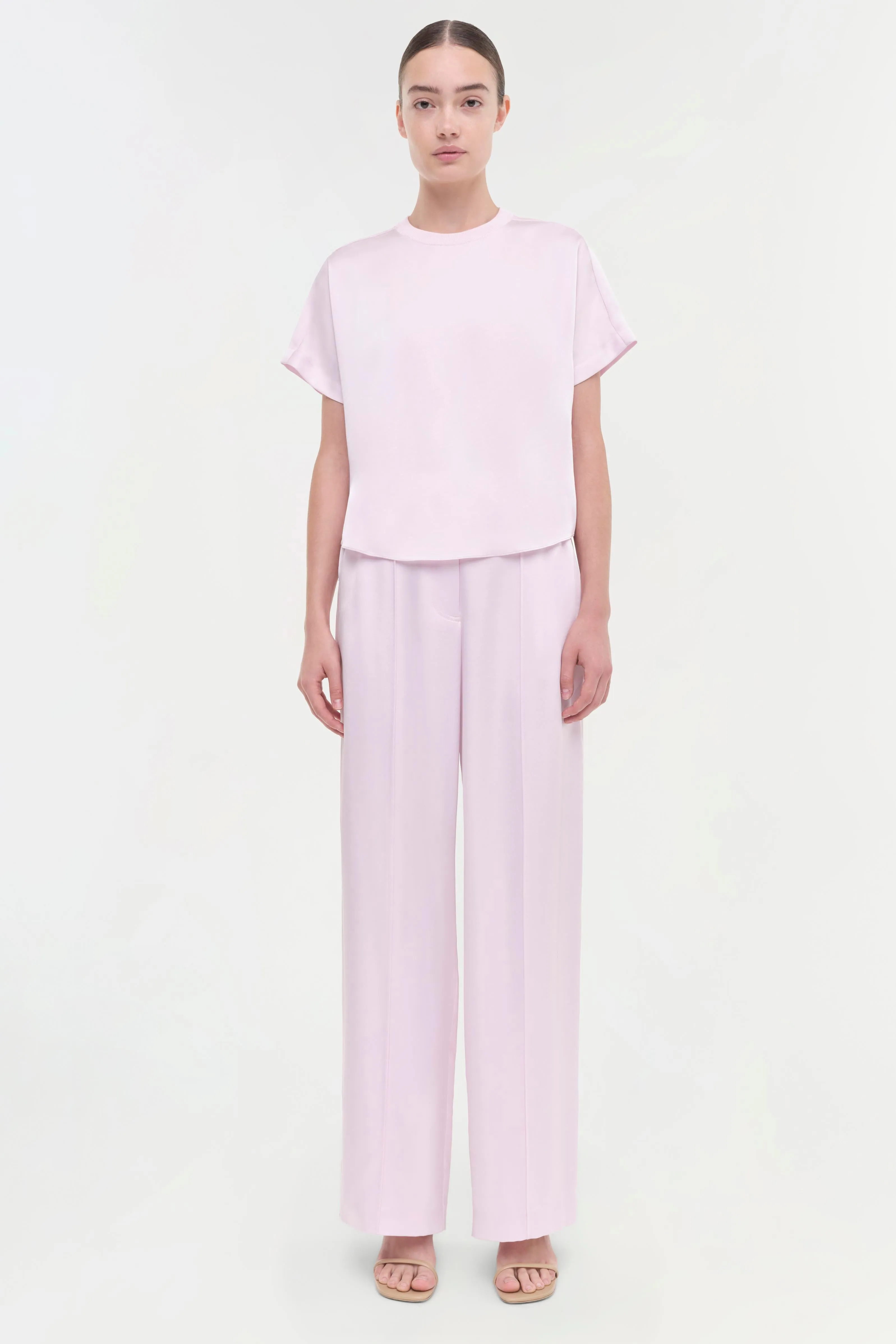 Addy Satin T-Shirt sold by Simkhai product image thumbnail 5