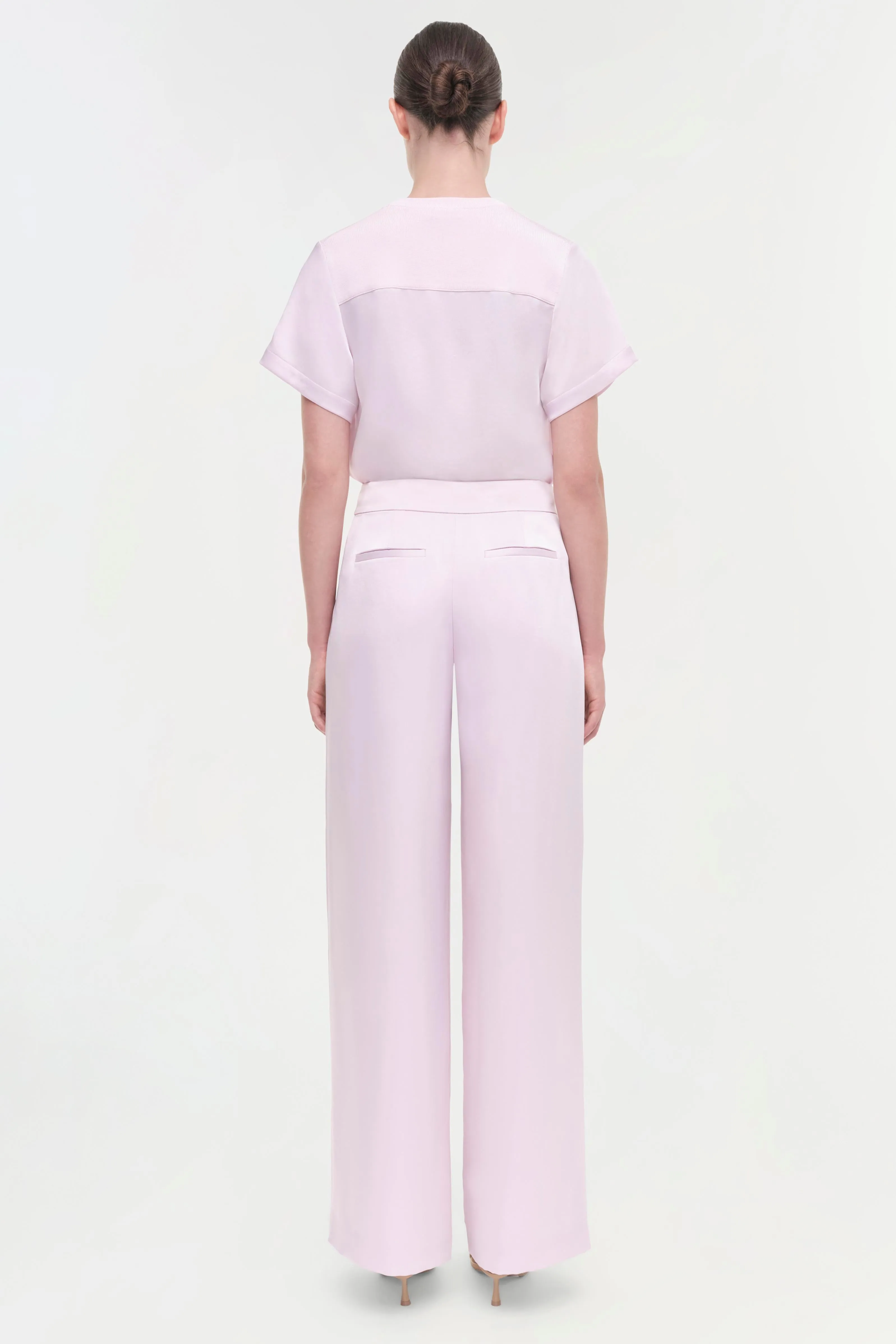 Addy Satin T-Shirt sold by Simkhai product image thumbnail 4