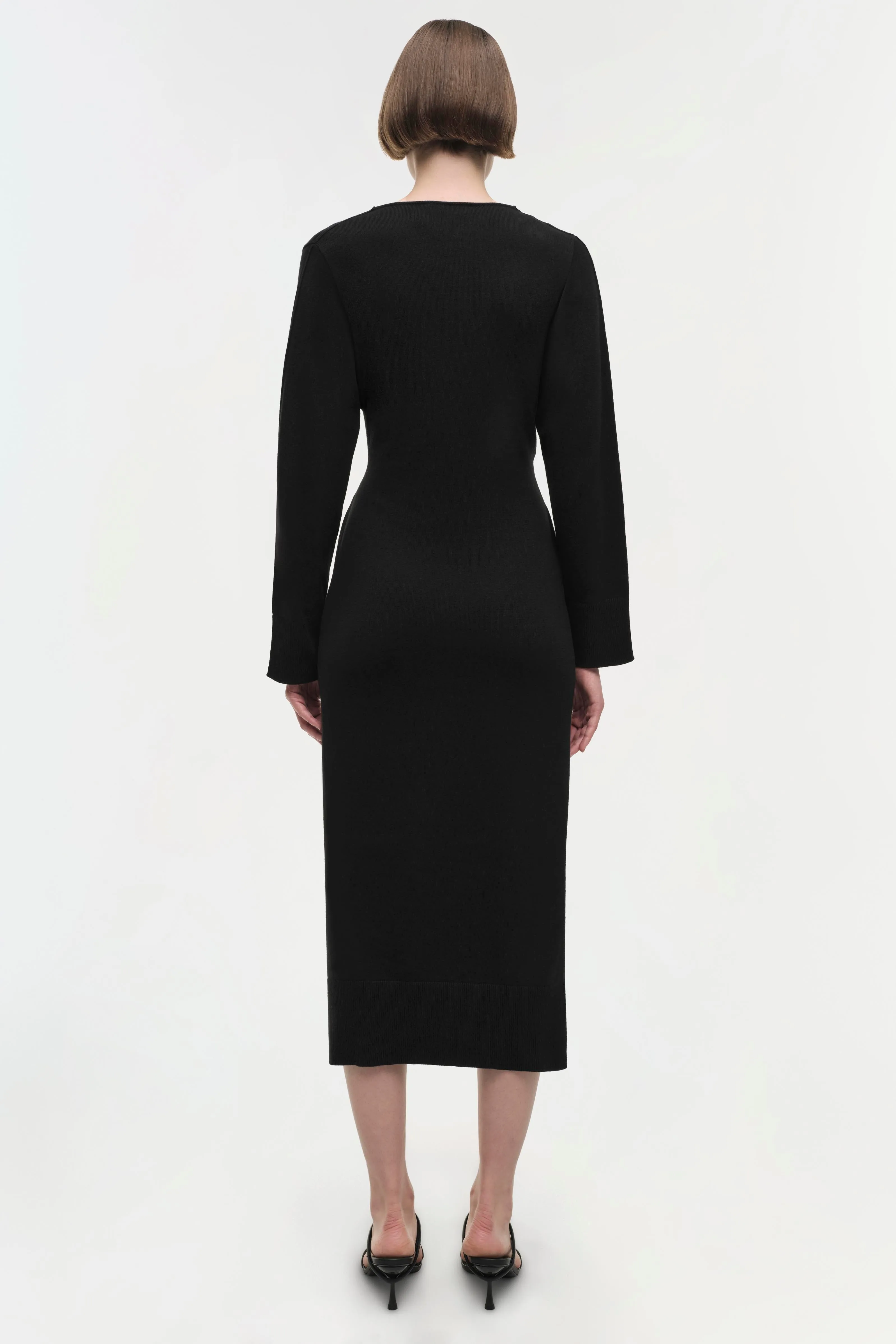 Skyla Cotton Cashmere Dress sold by Simkhai product image thumbnail 4