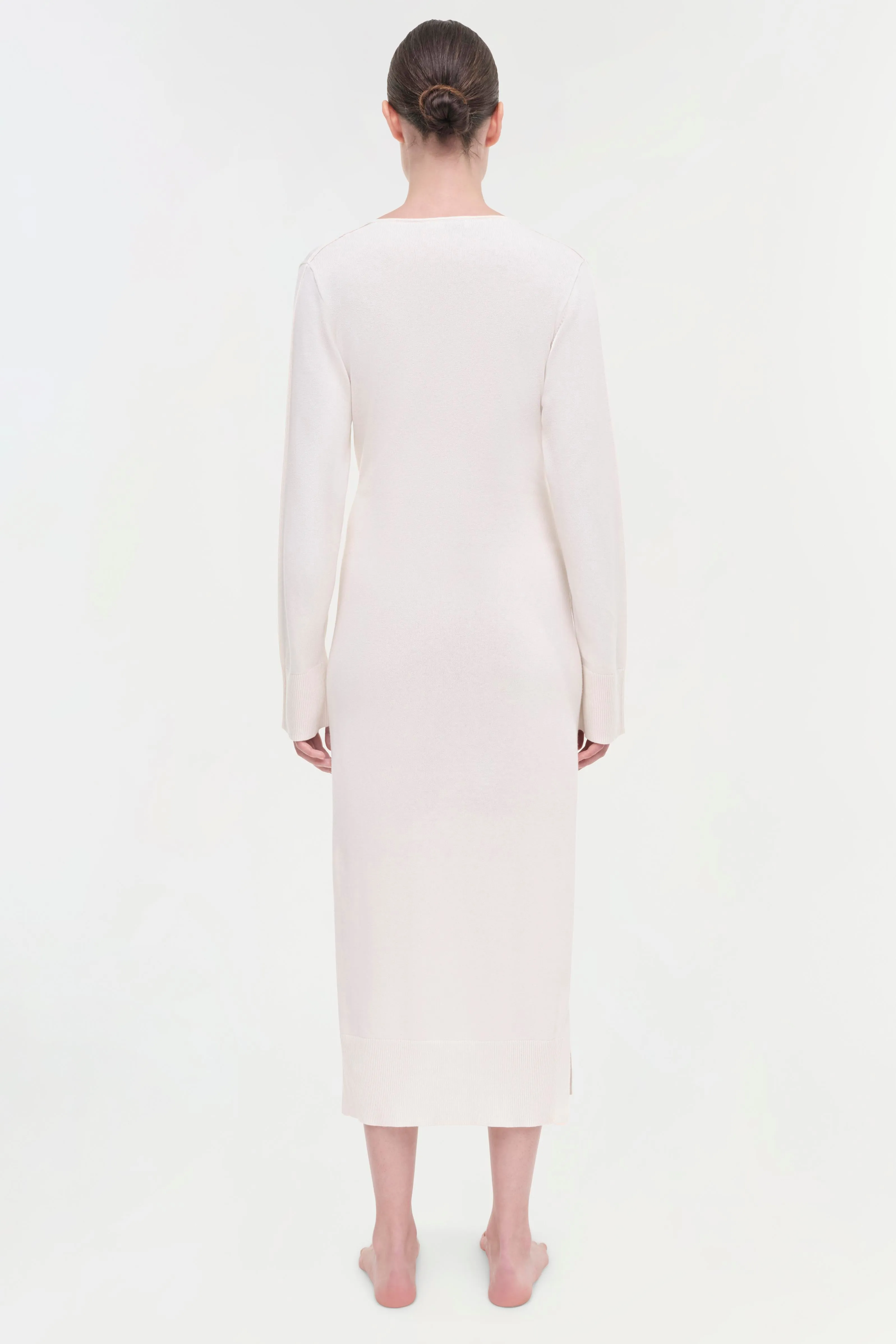 Skyla Cotton Cashmere Dress sold by Simkhai product image thumbnail 4