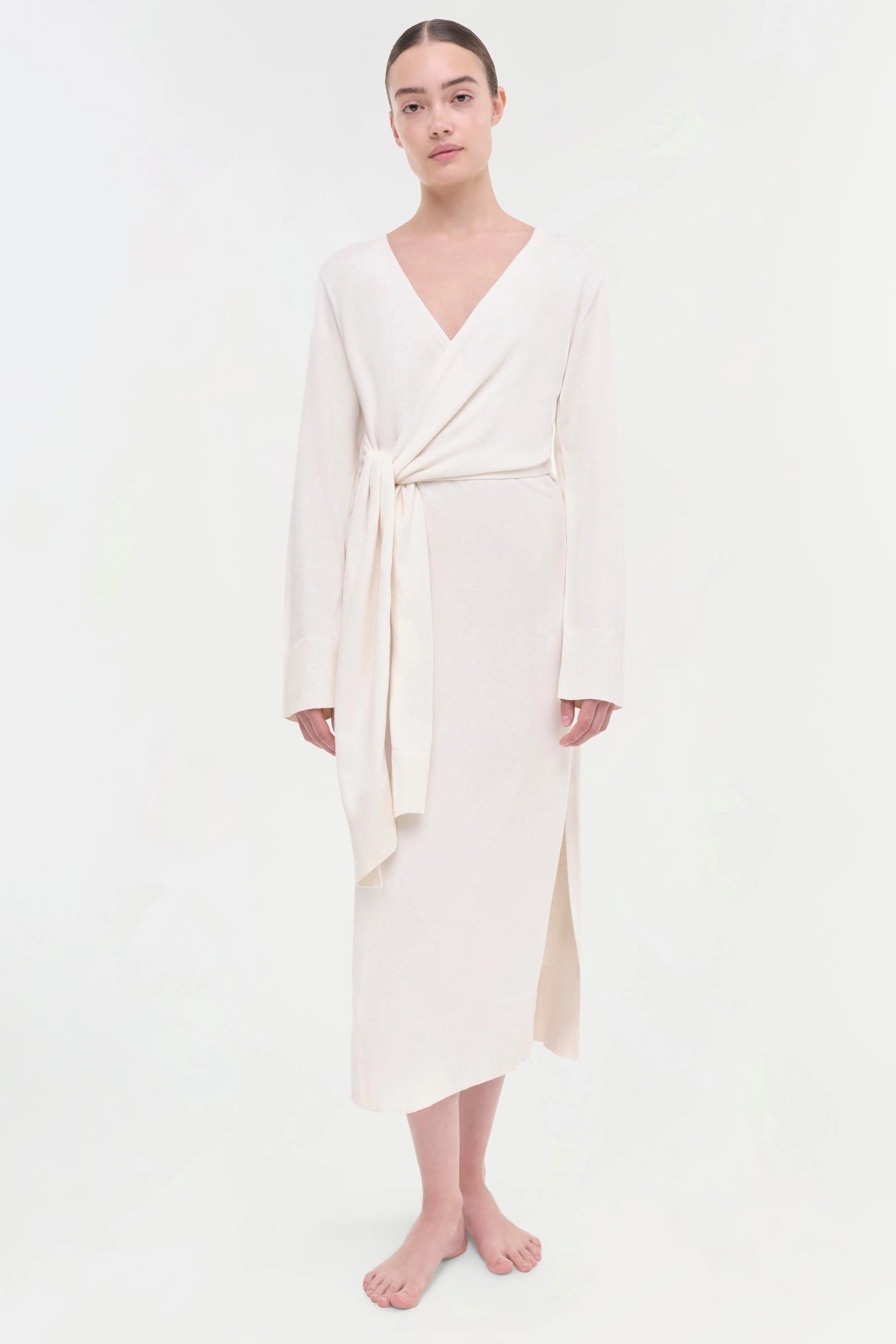 Skyla Cotton Cashmere Dress sold by Simkhai