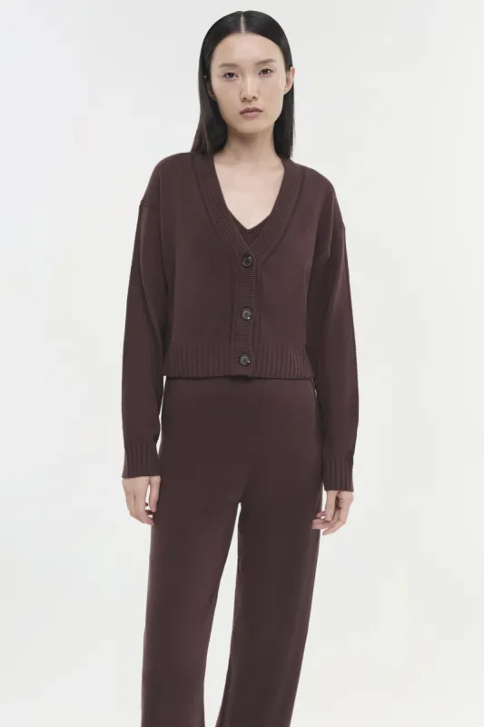 Cotton Cashmere Cardigan made by Simkhai