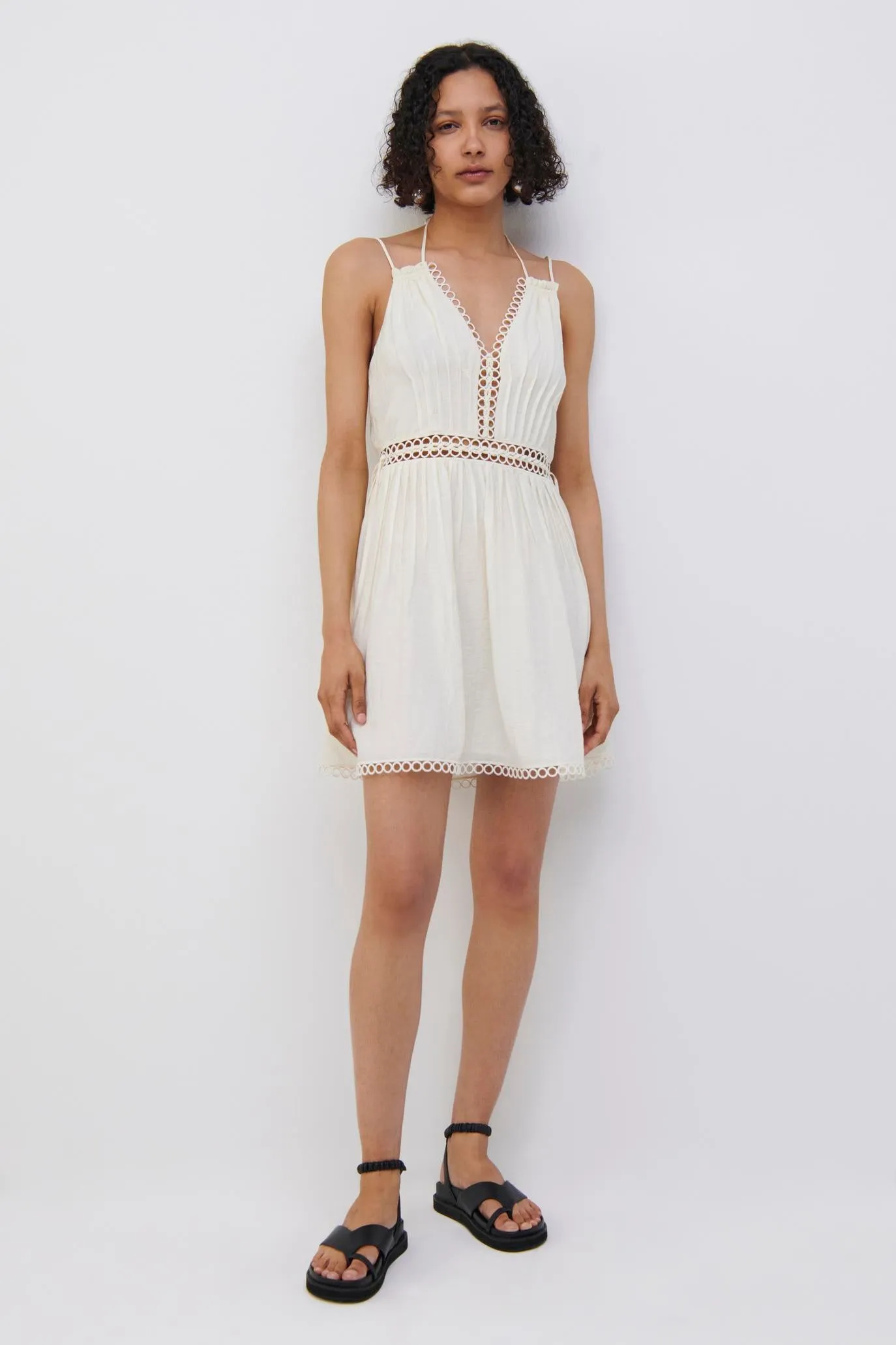 Trista Summer Lace Mini Dress sold by Simkhai product image thumbnail 2