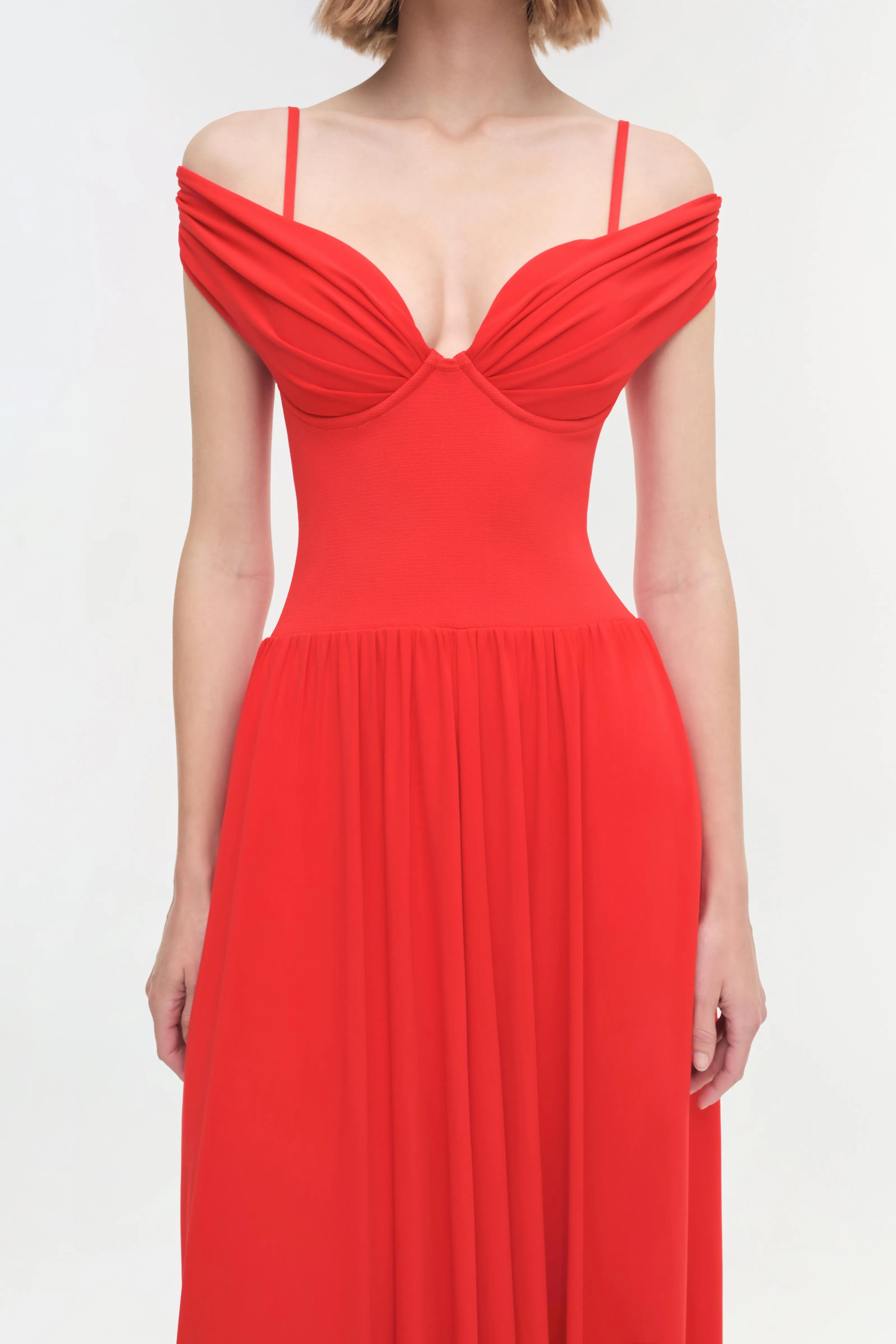 Amarantha Jersey Maxi Dress sold by Simkhai product image thumbnail 5