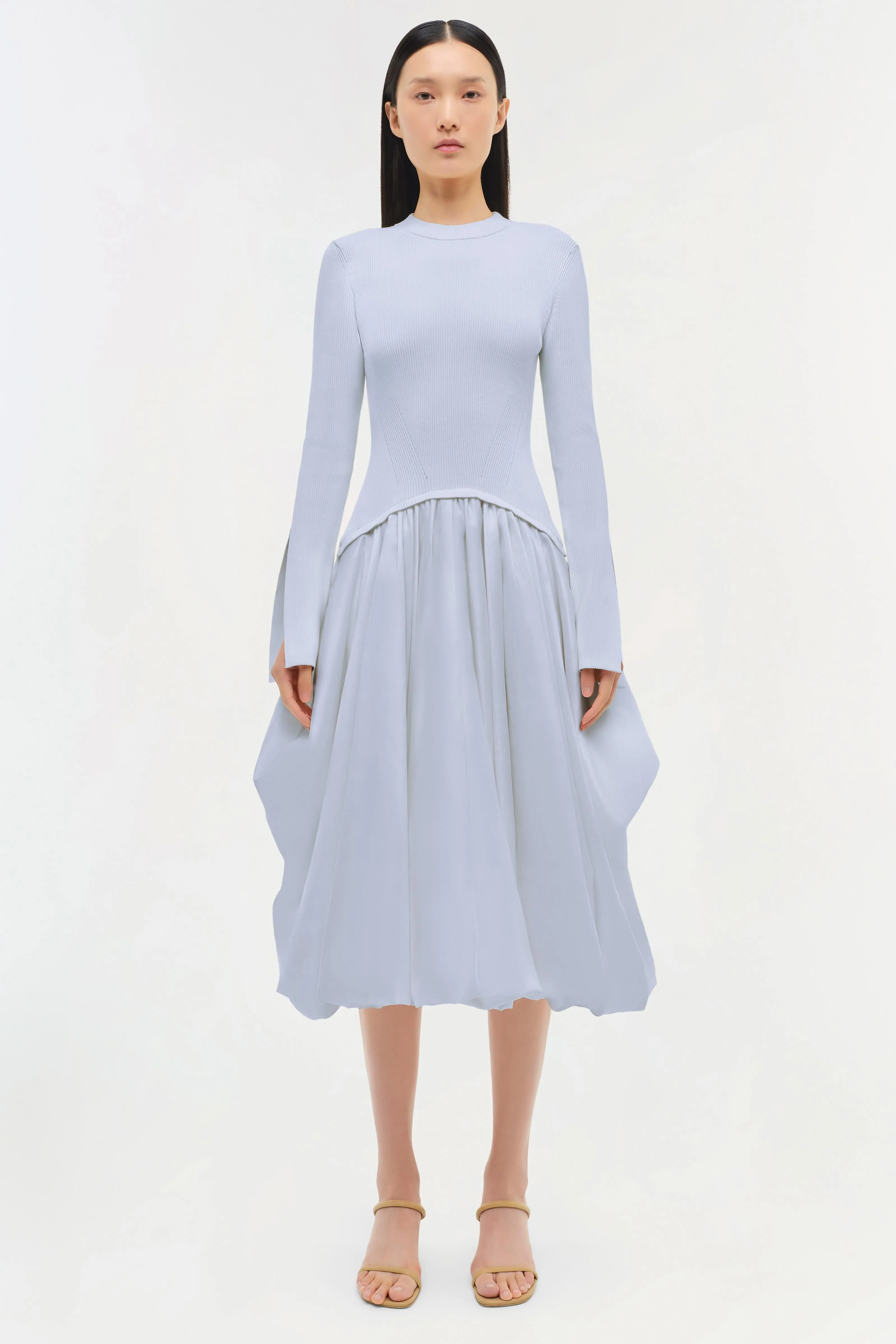 Kenlie Taffeta Knit Midi Dress sold by Simkhai product image thumbnail 5