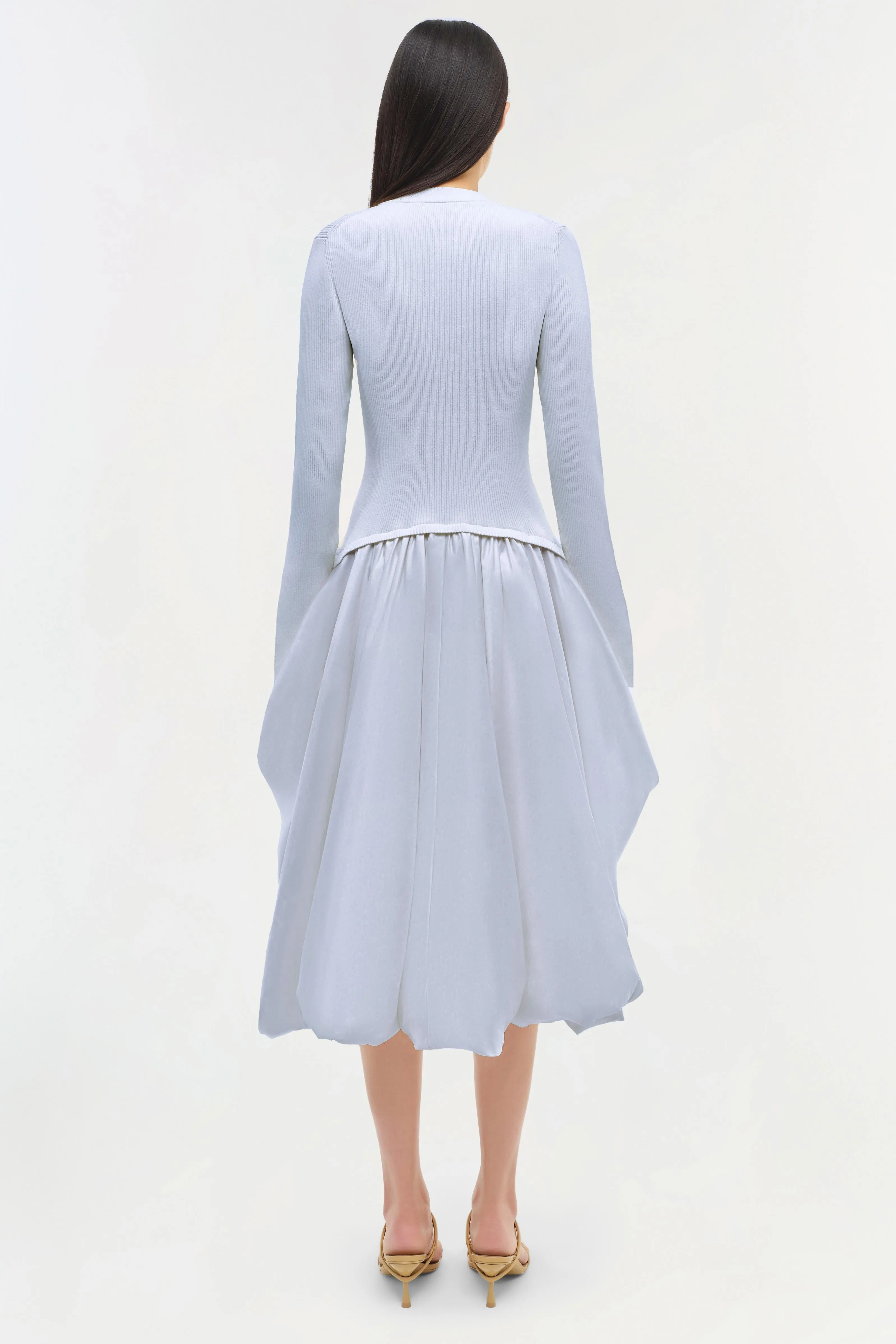 Kenlie Taffeta Knit Midi Dress sold by Simkhai product image thumbnail 4