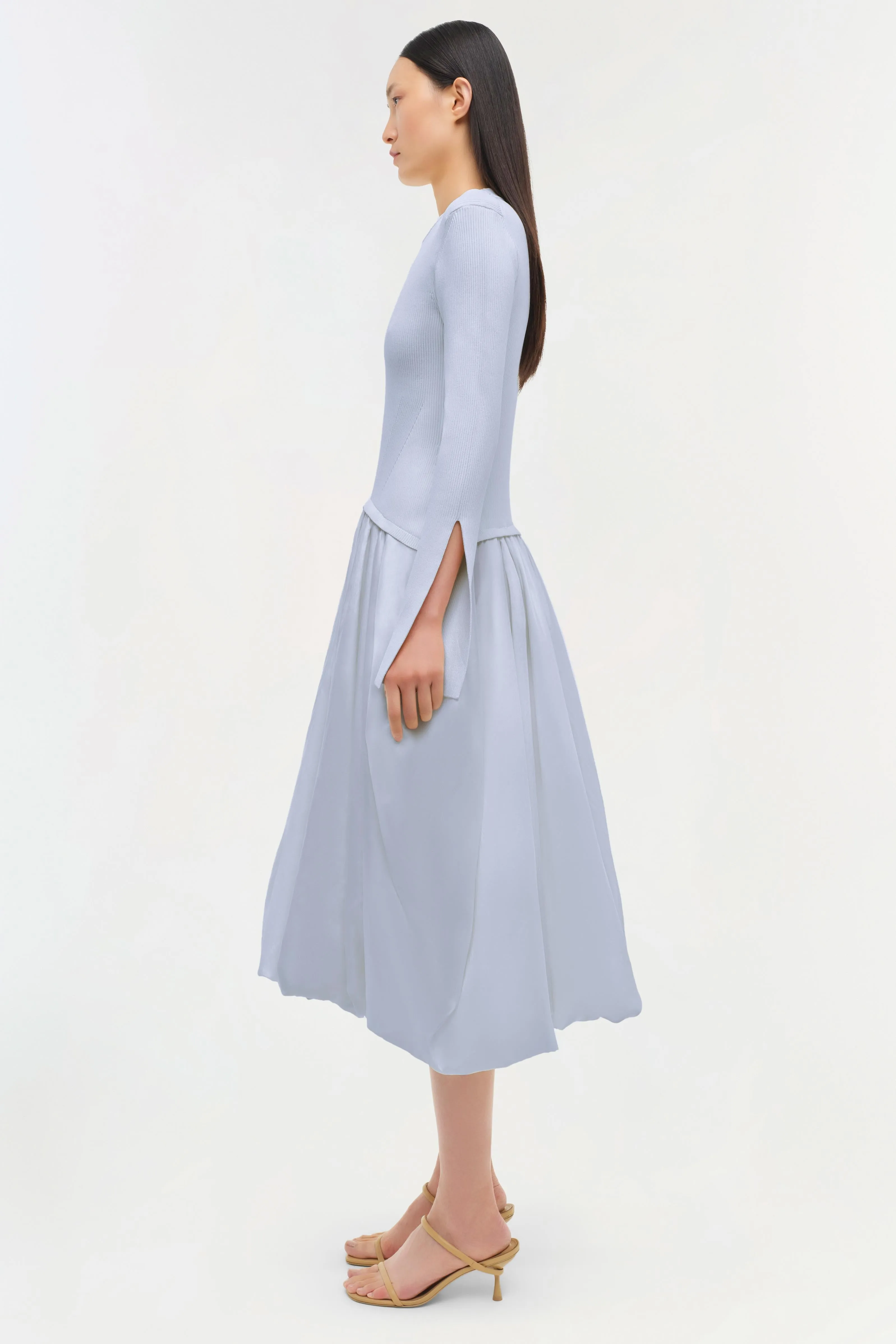 Kenlie Taffeta Knit Midi Dress sold by Simkhai product image thumbnail 3