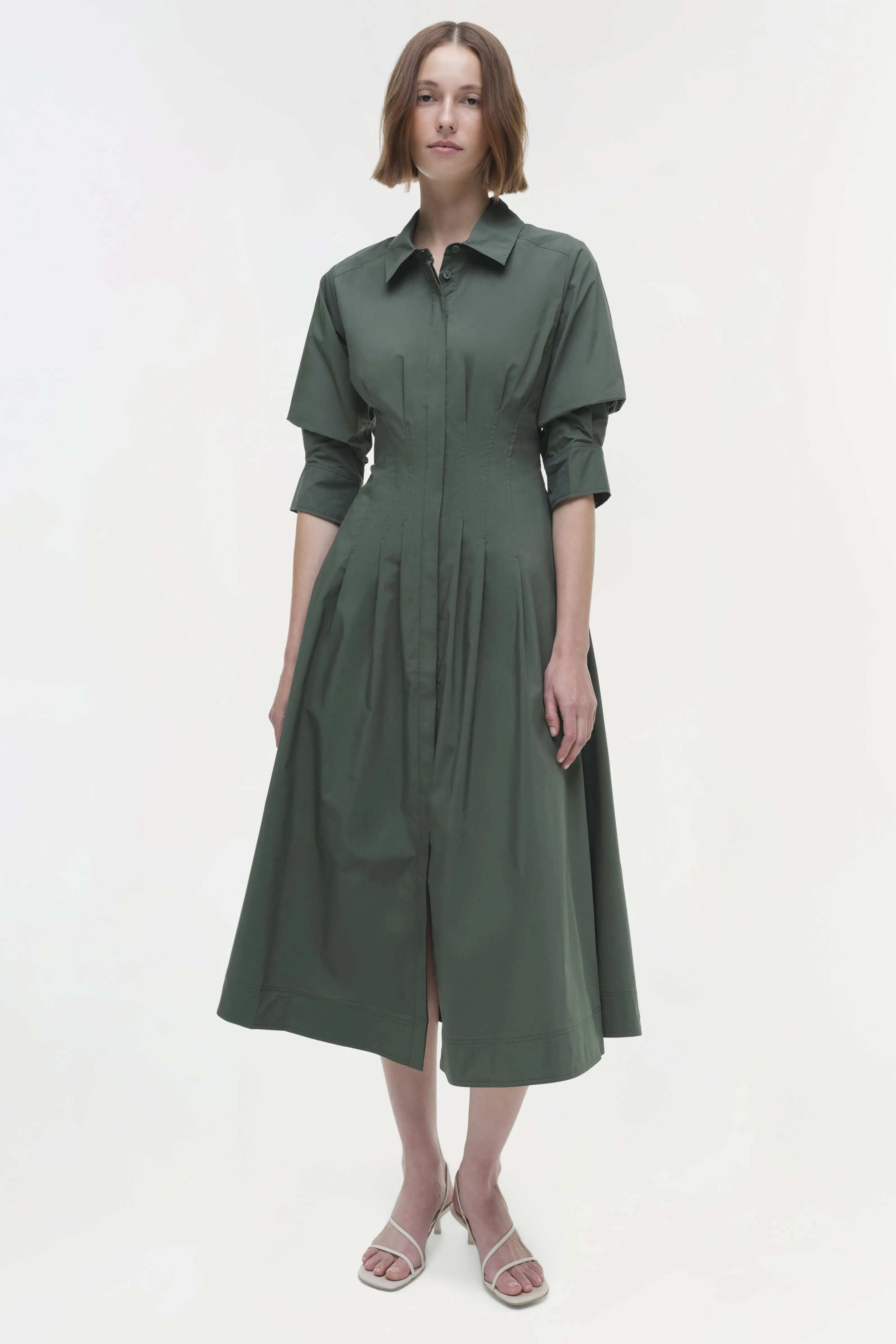 Jazz Embroidered Midi Dress sold by Simkhai