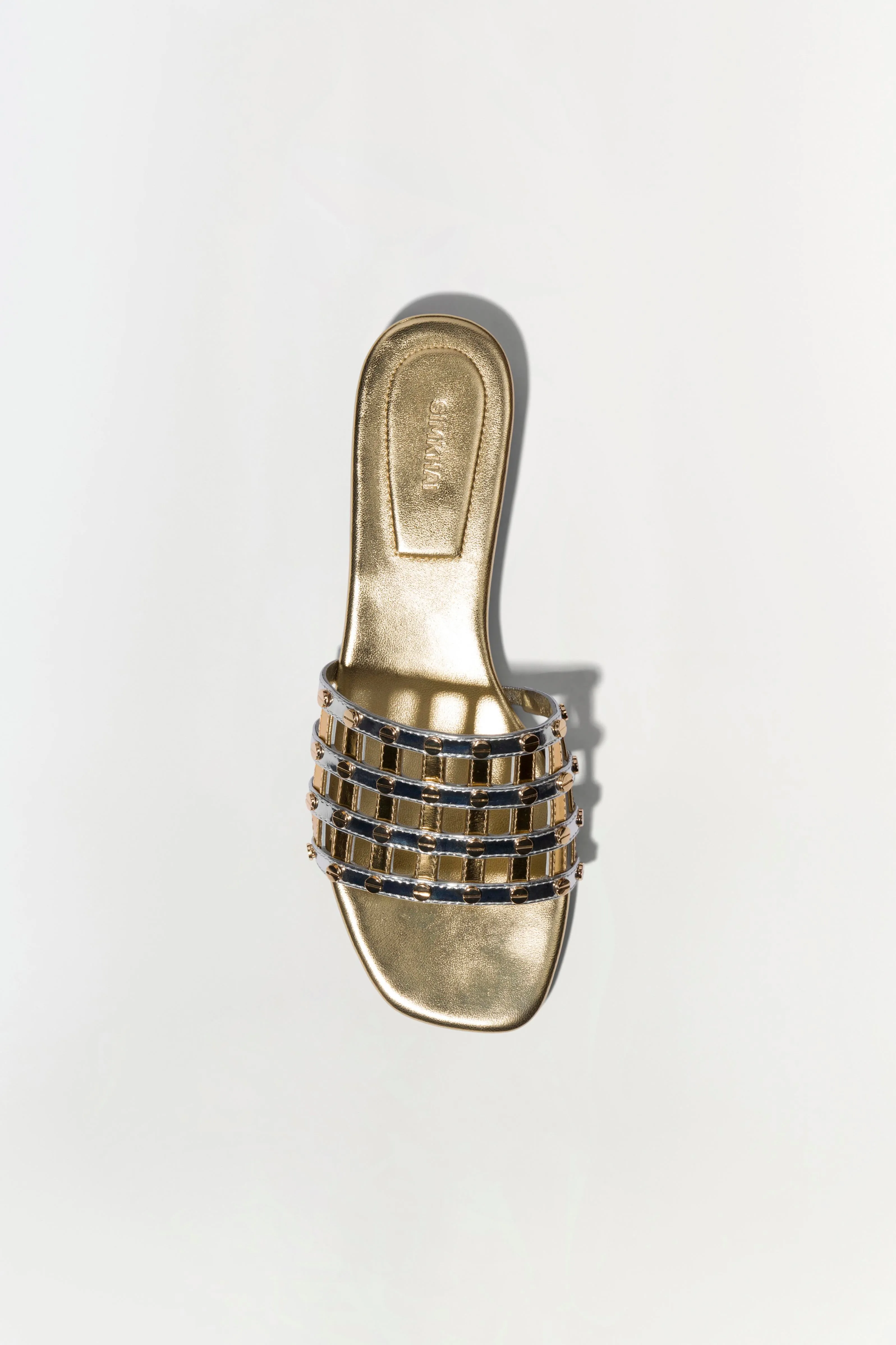Rivet Flat Sandal sold by Simkhai product image thumbnail 4