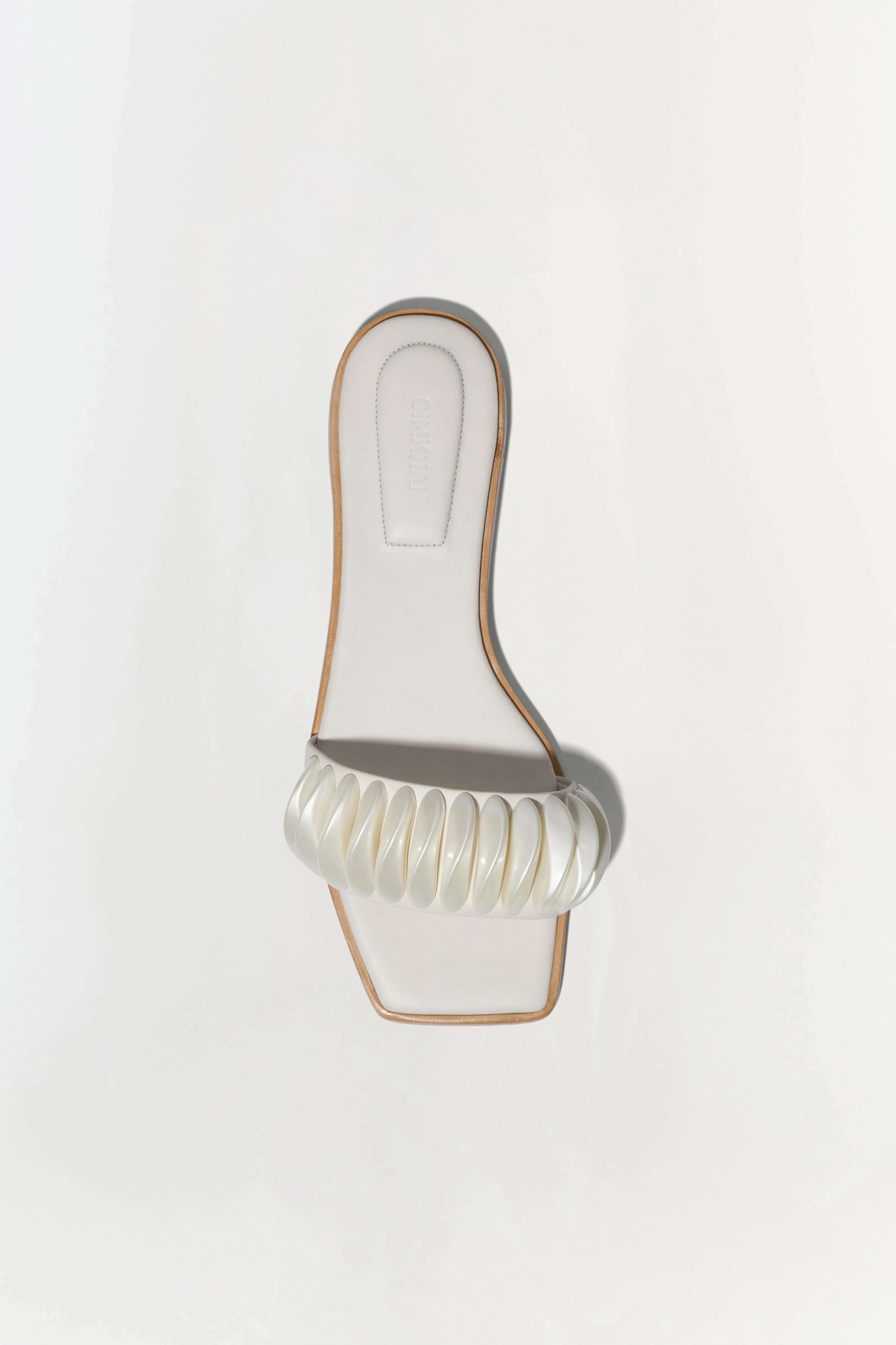 Pearlized Ripple Sandal sold by Simkhai product image thumbnail 4