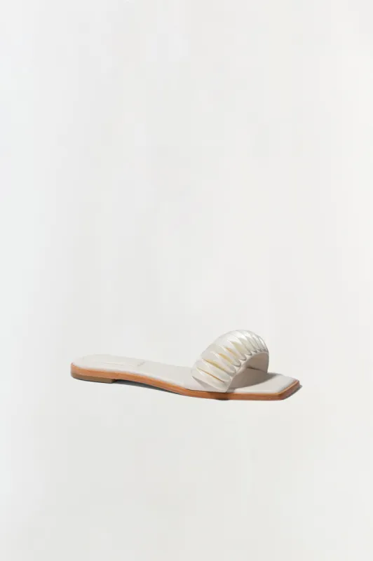 Pearlized Ripple Sandal made by Simkhai