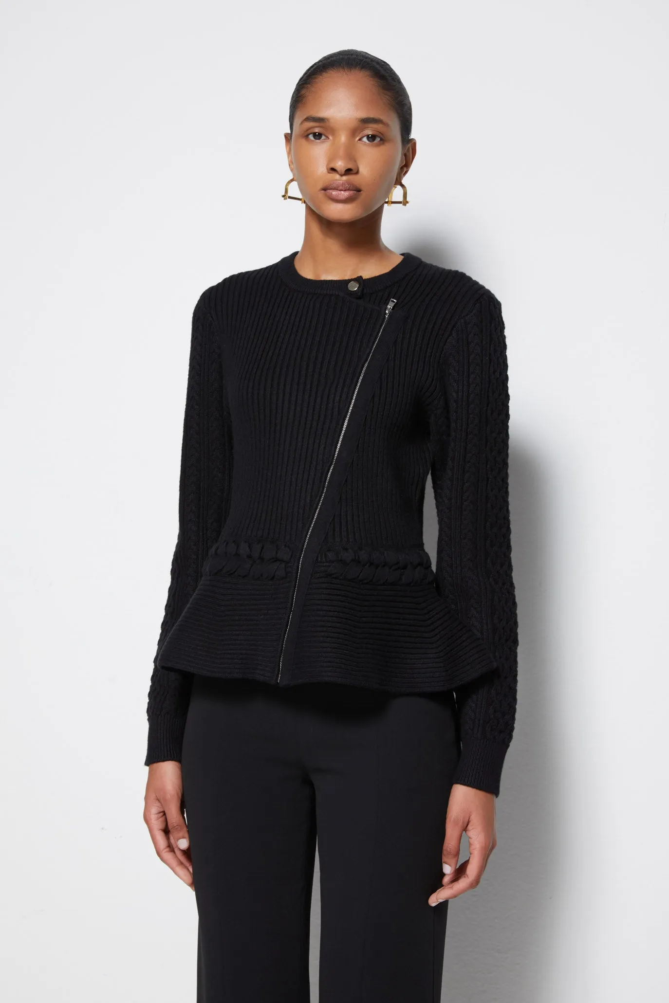 Signature Andi Peplum Jacket sold by Simkhai product image thumbnail 3