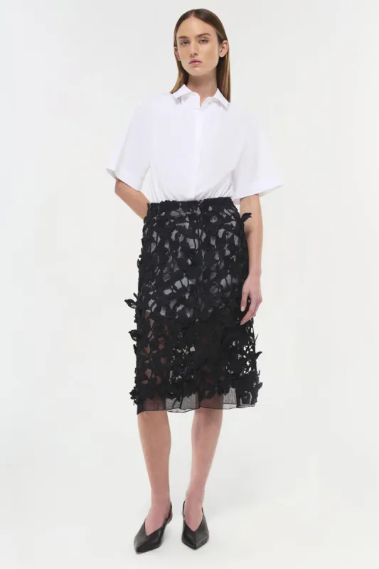 Colette Applique Midi Dress made by Simkhai