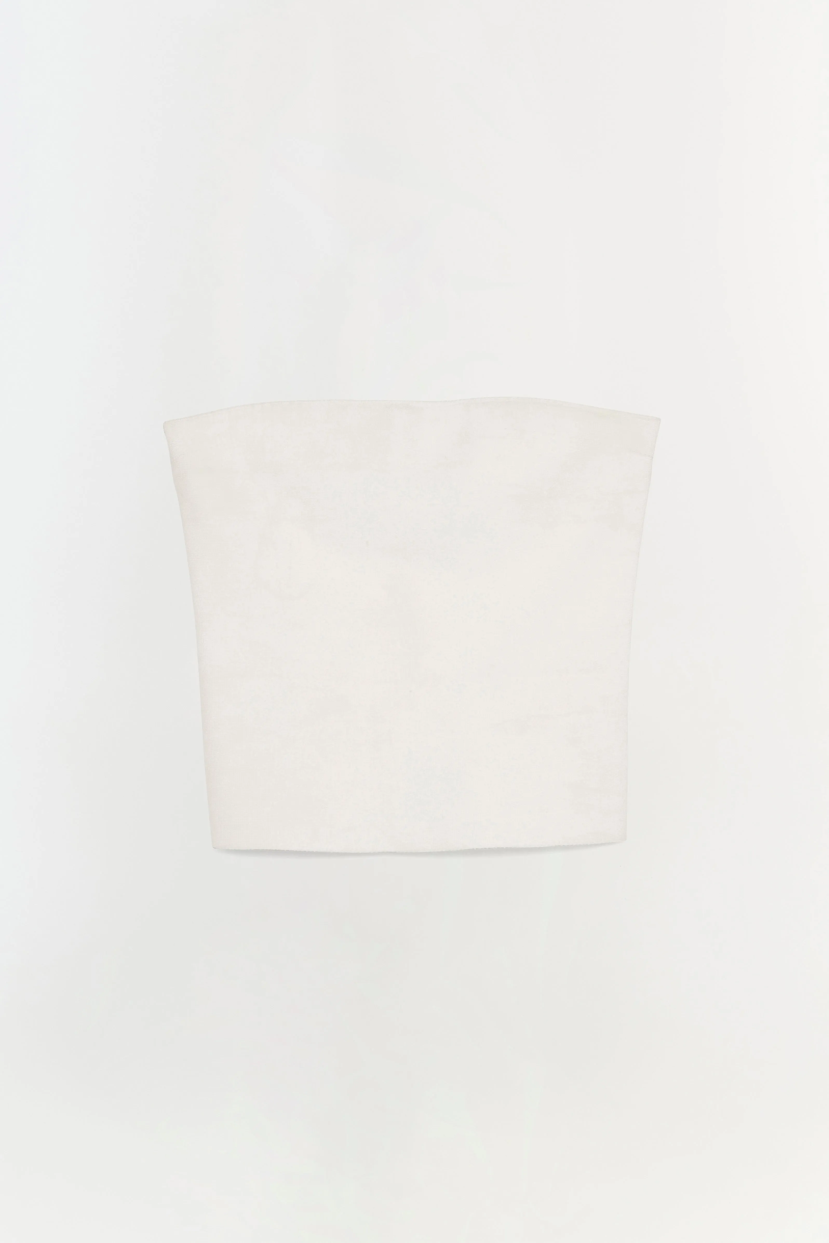 Nicole Strapless Compact Knit Top sold by Simkhai