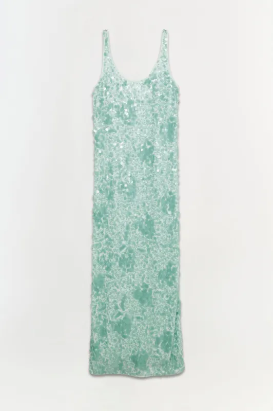 Bex Embellished Maxi Dress sold by Simkhai