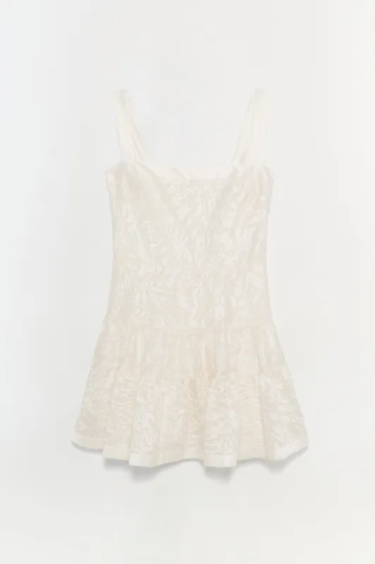 Laila Jacquard Mini Dress sold by Simkhai