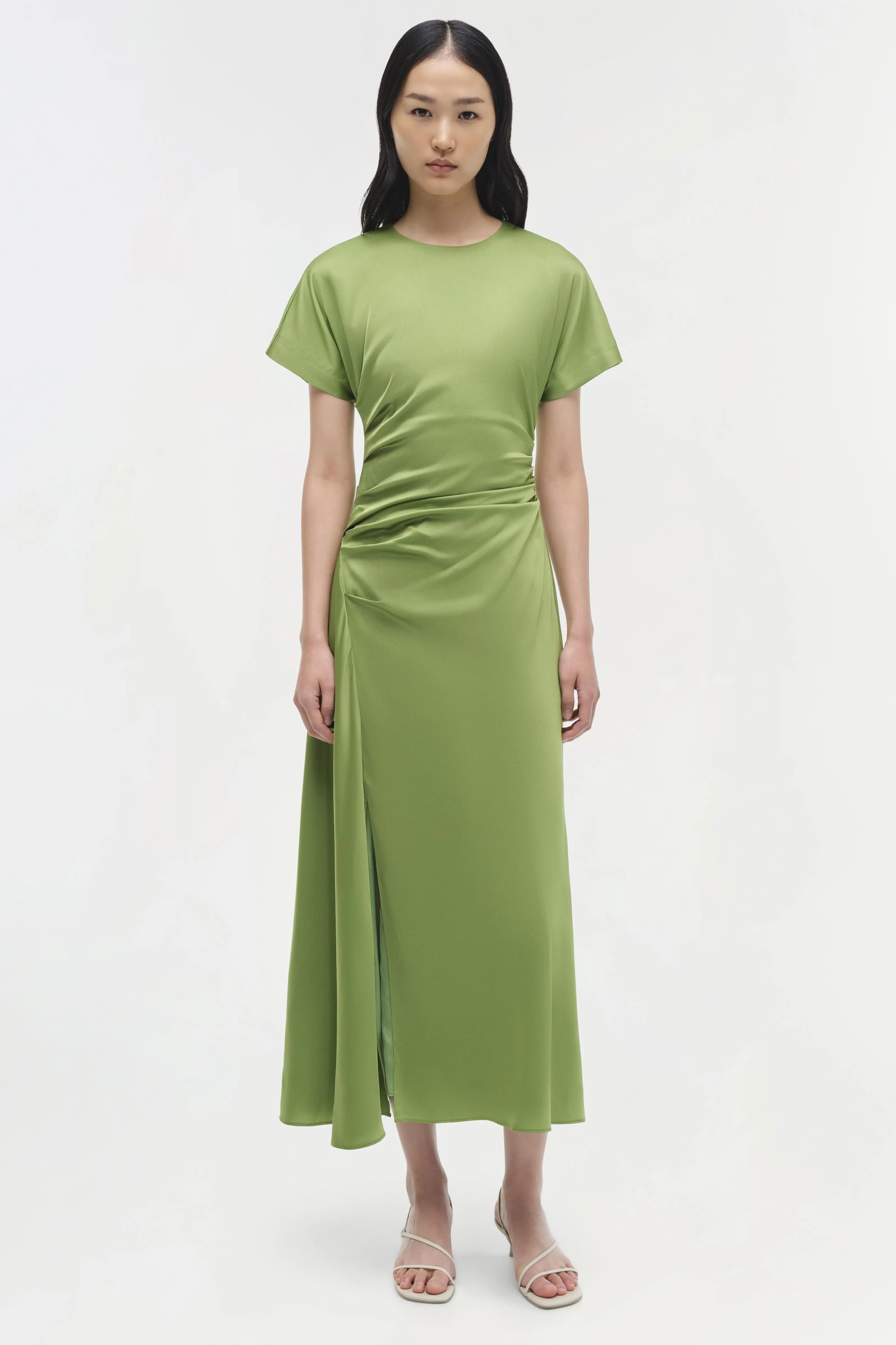 Marabella Satin Midi Dress sold by Simkhai product image thumbnail 2