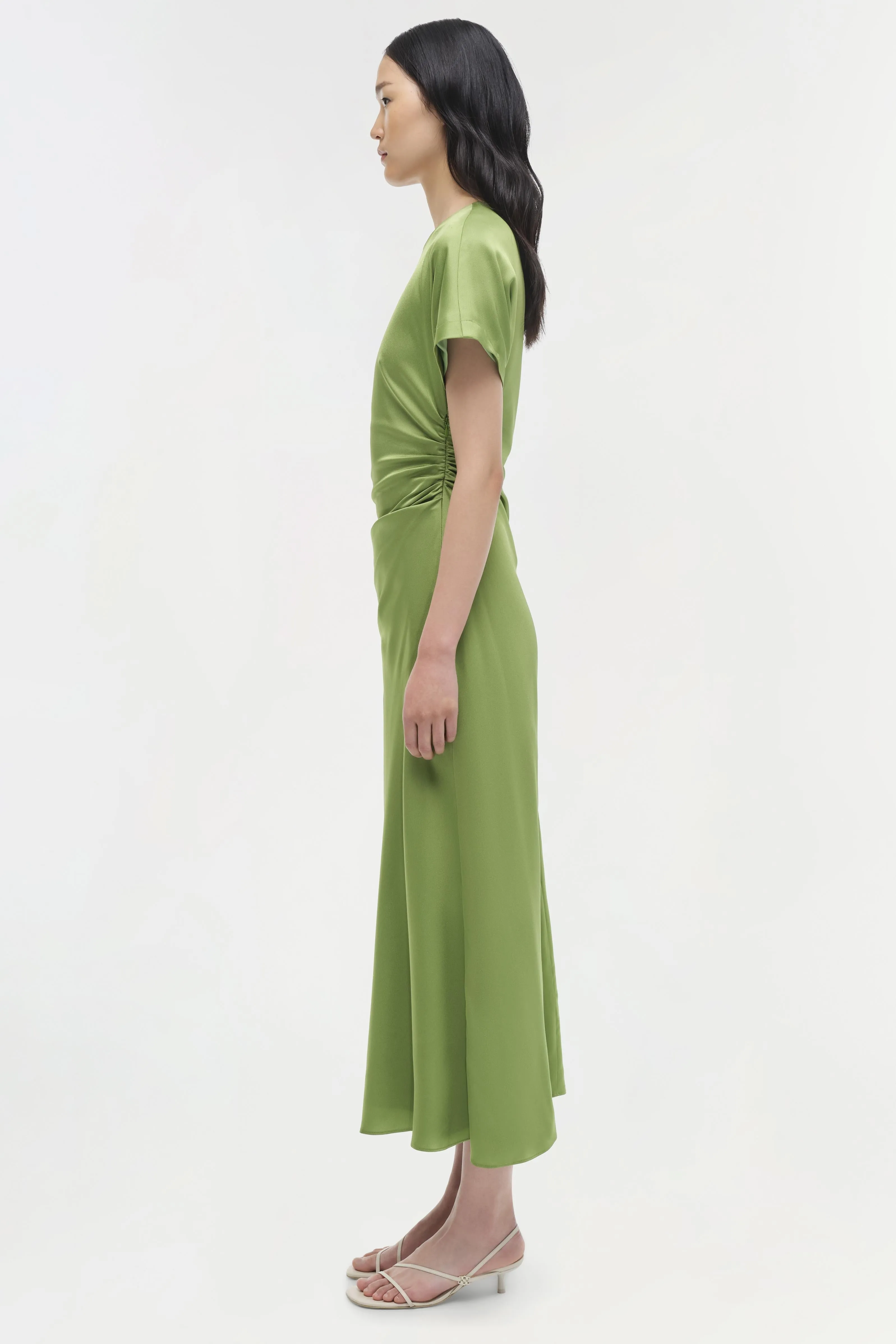 Marabella Satin Midi Dress sold by Simkhai product image thumbnail 4