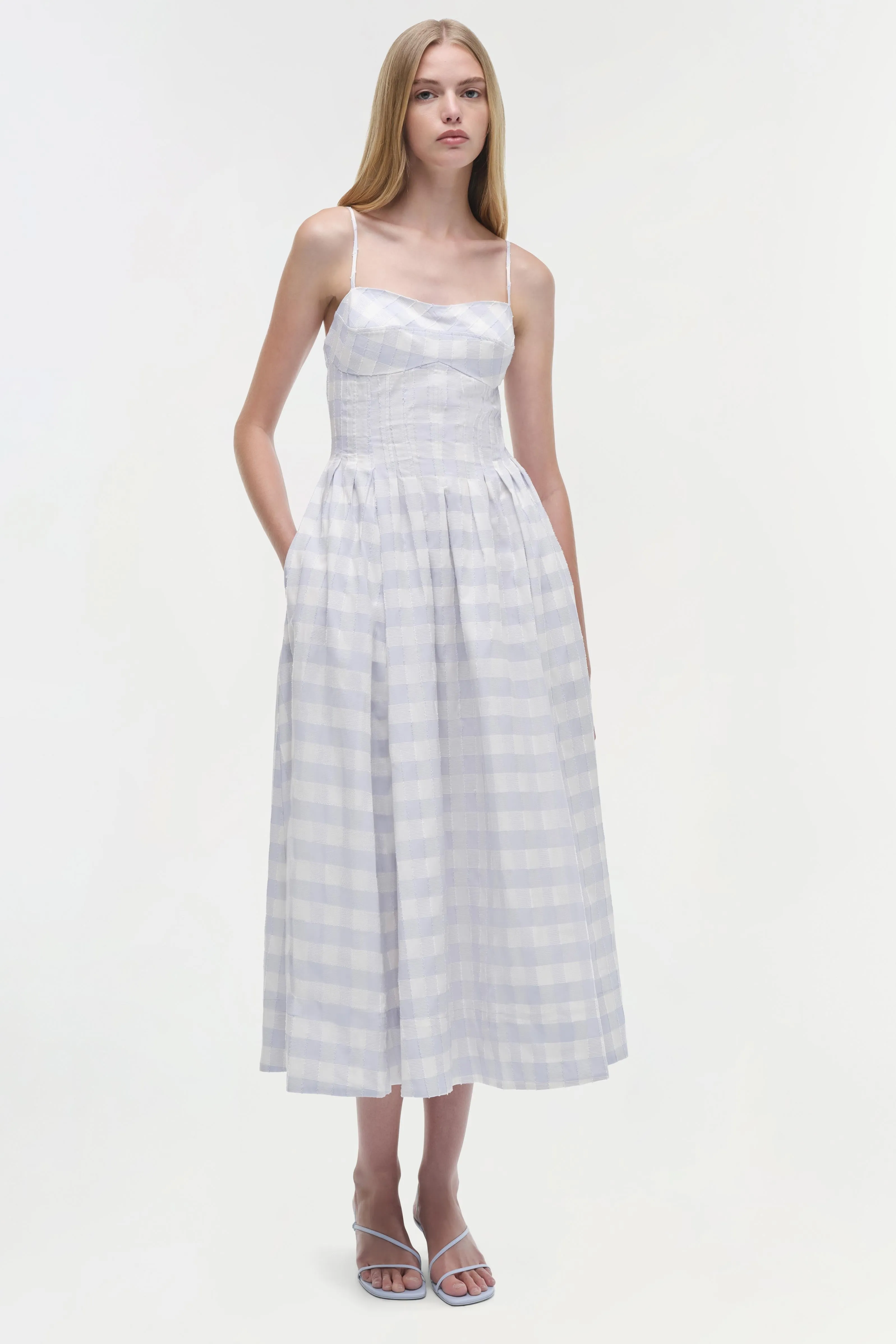 Kittiya Cotton Midi Dress sold by Simkhai