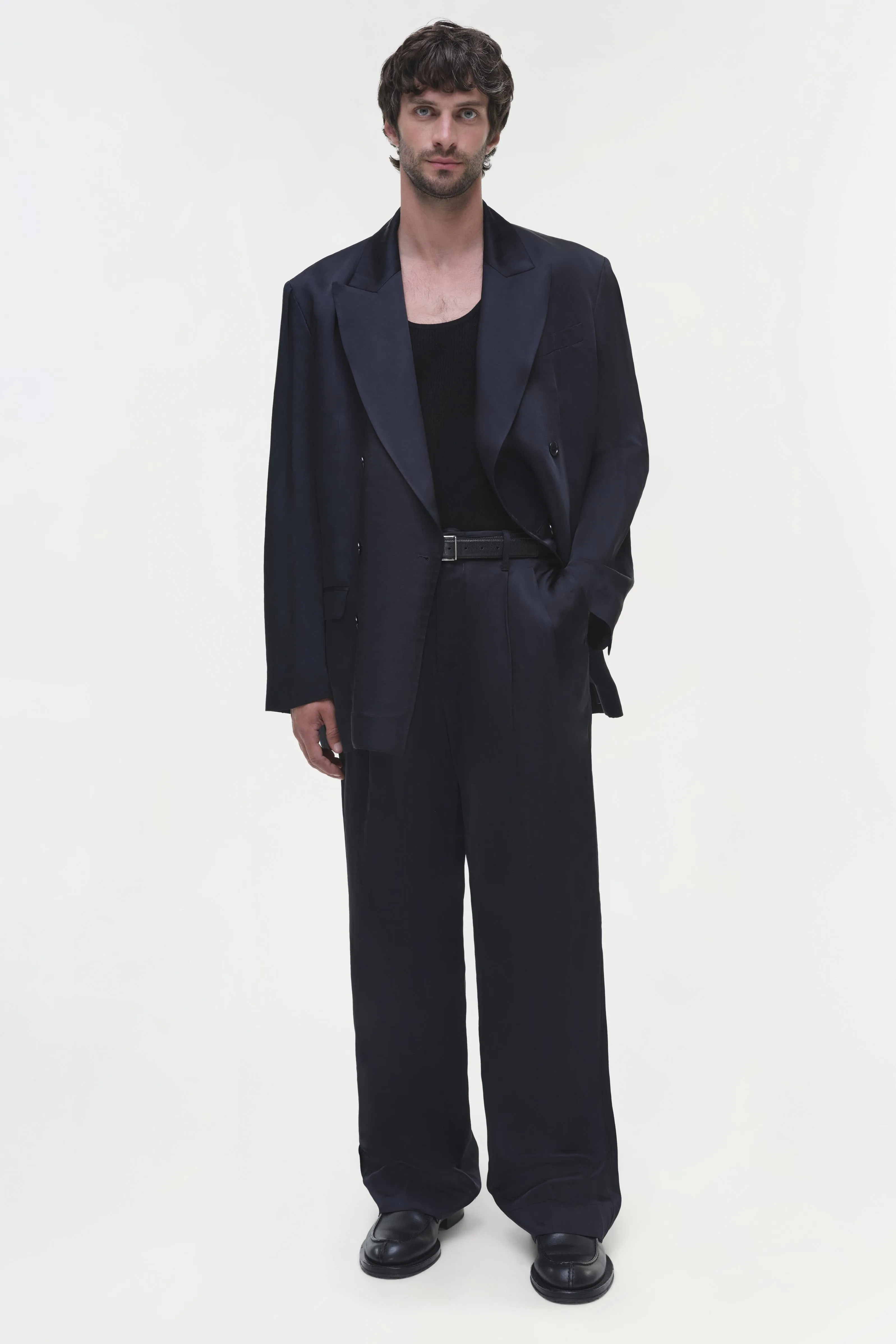 Benson Satin Blazer sold by Simkhai product image thumbnail 2