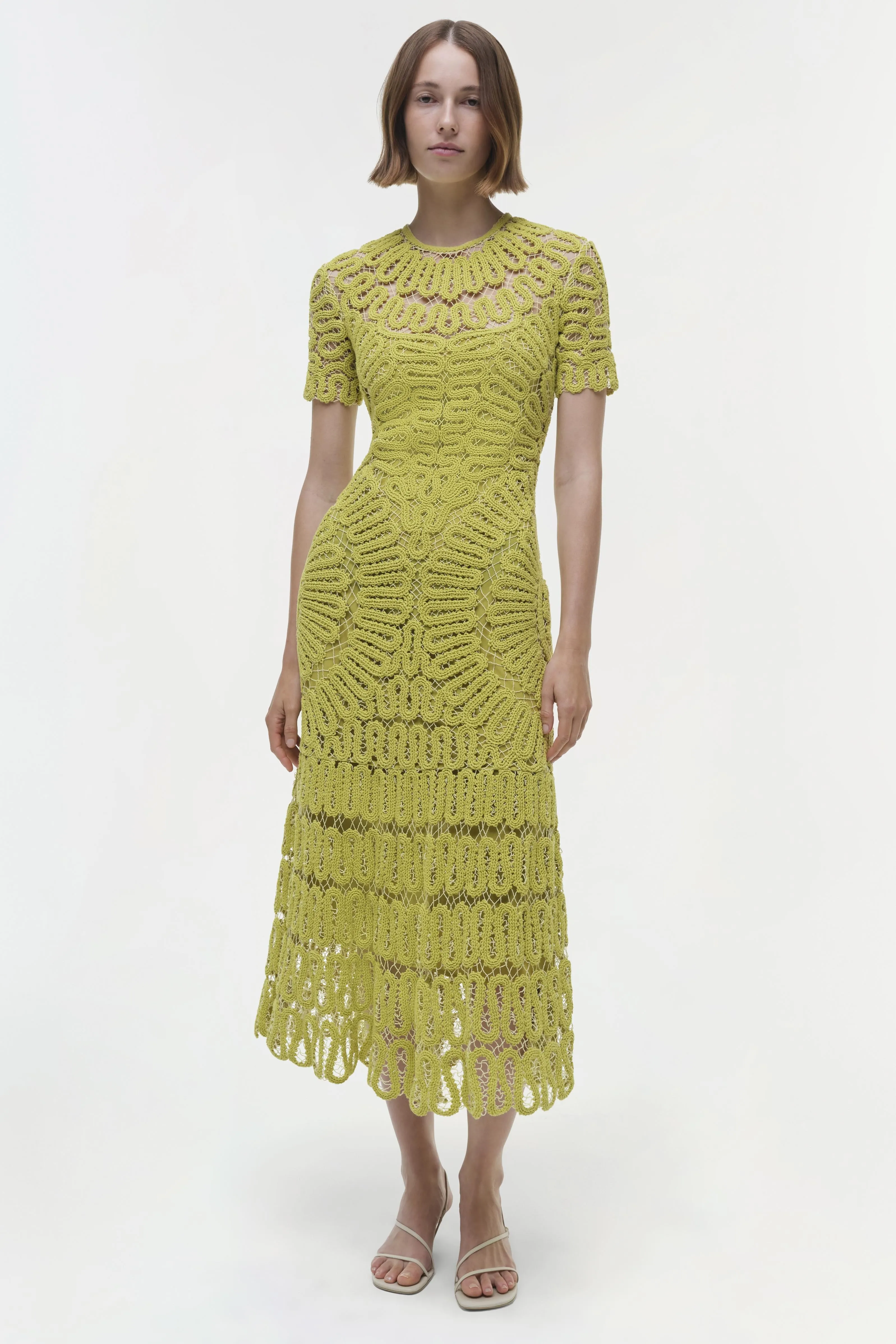 Lorelai Embroidered Midi Dress sold by Simkhai product image thumbnail 2