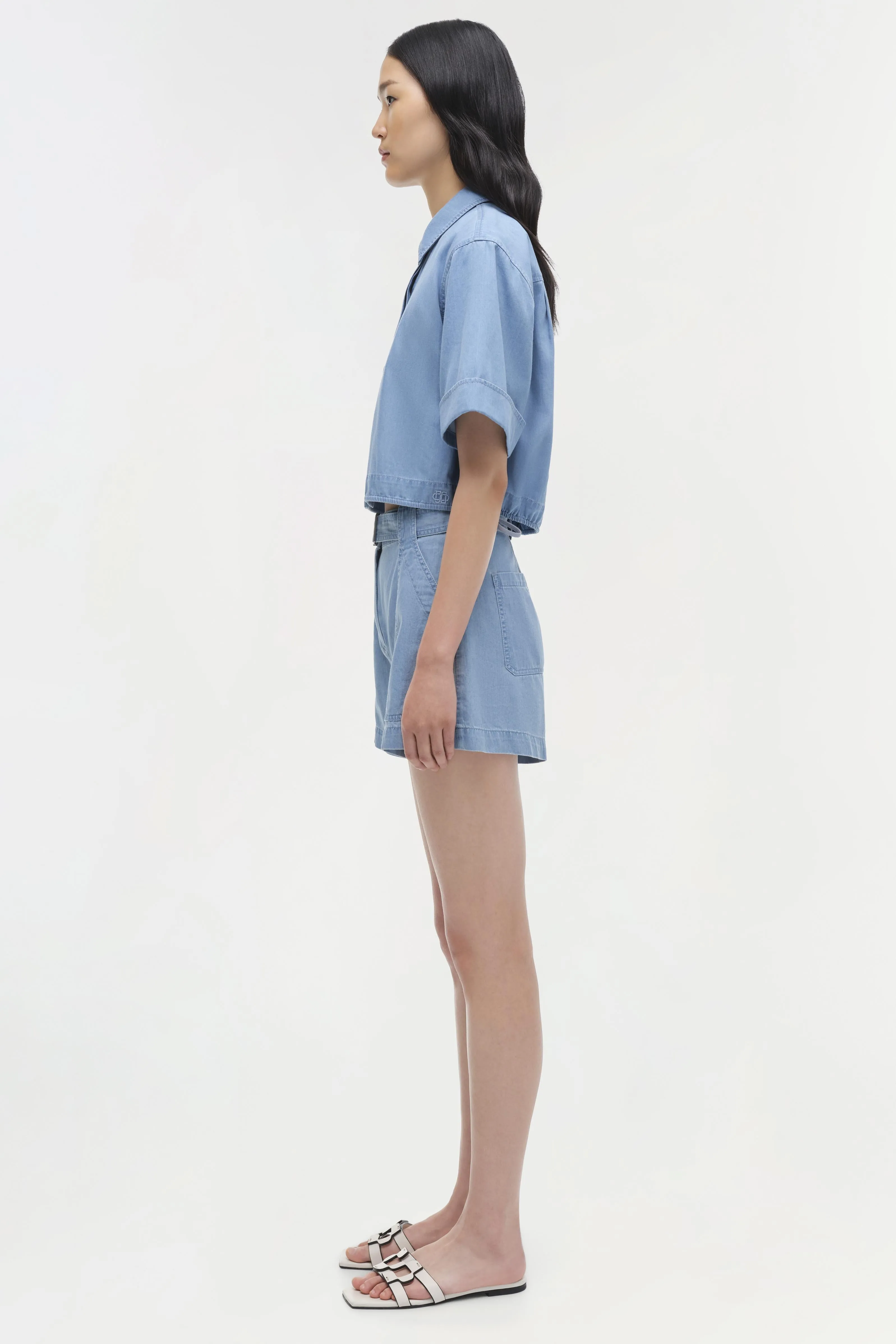 Lourie Cotton Short sold by Simkhai product image thumbnail 4