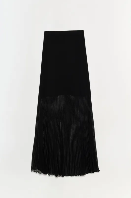 Gennie Knit Midi Skirt sold by Simkhai