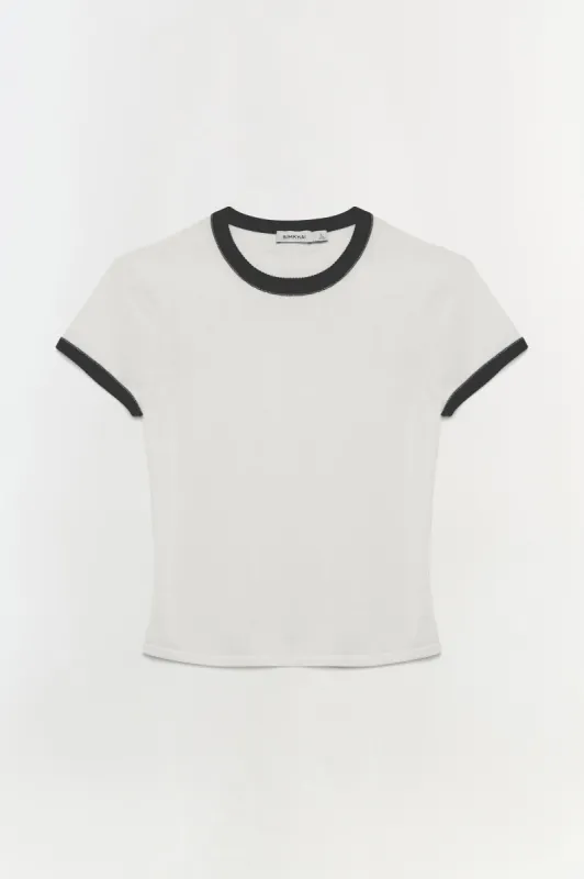 Carmen Cotton Silk Top sold by Simkhai