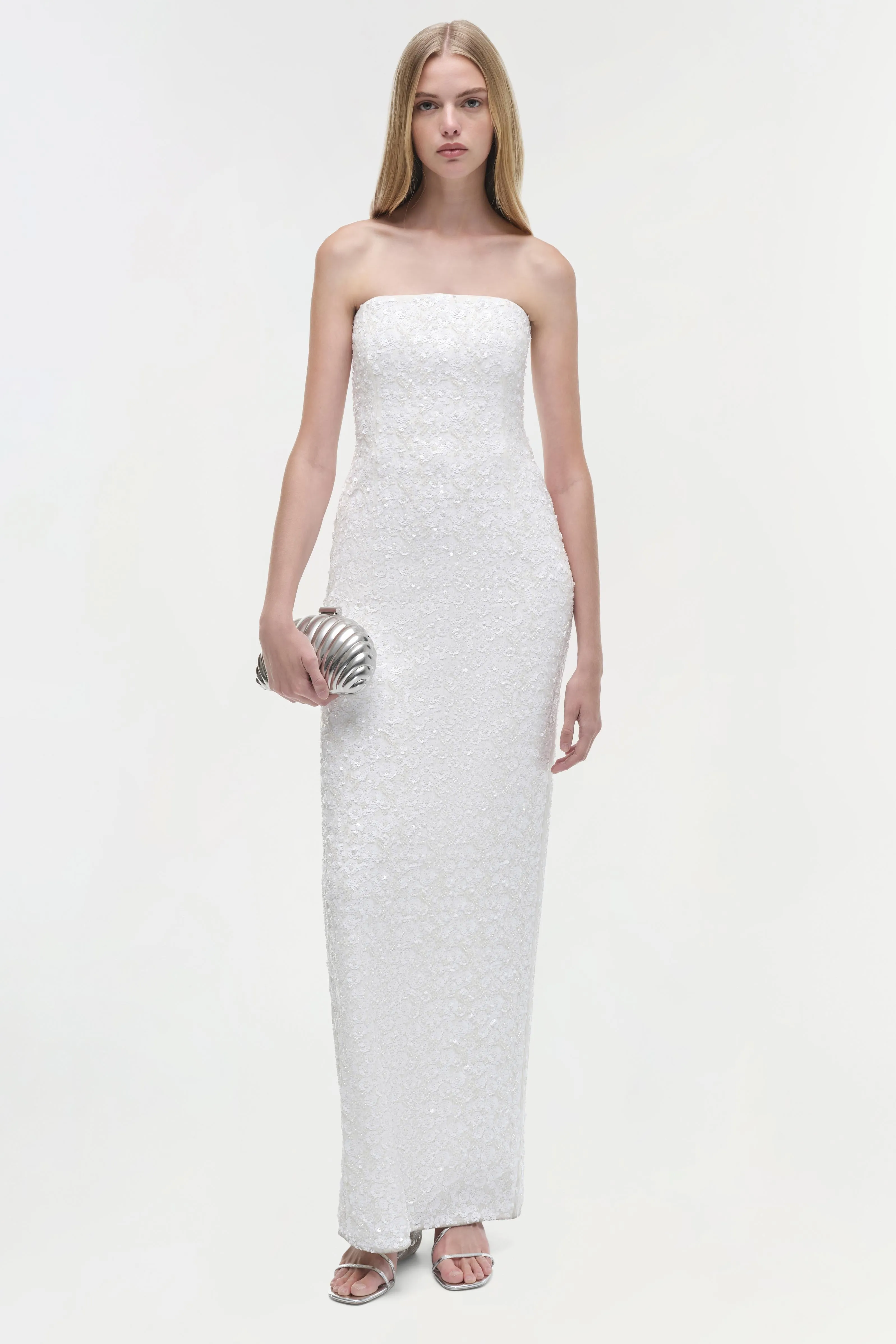 Savia Strapless Embellished Gown sold by Simkhai product image thumbnail 2