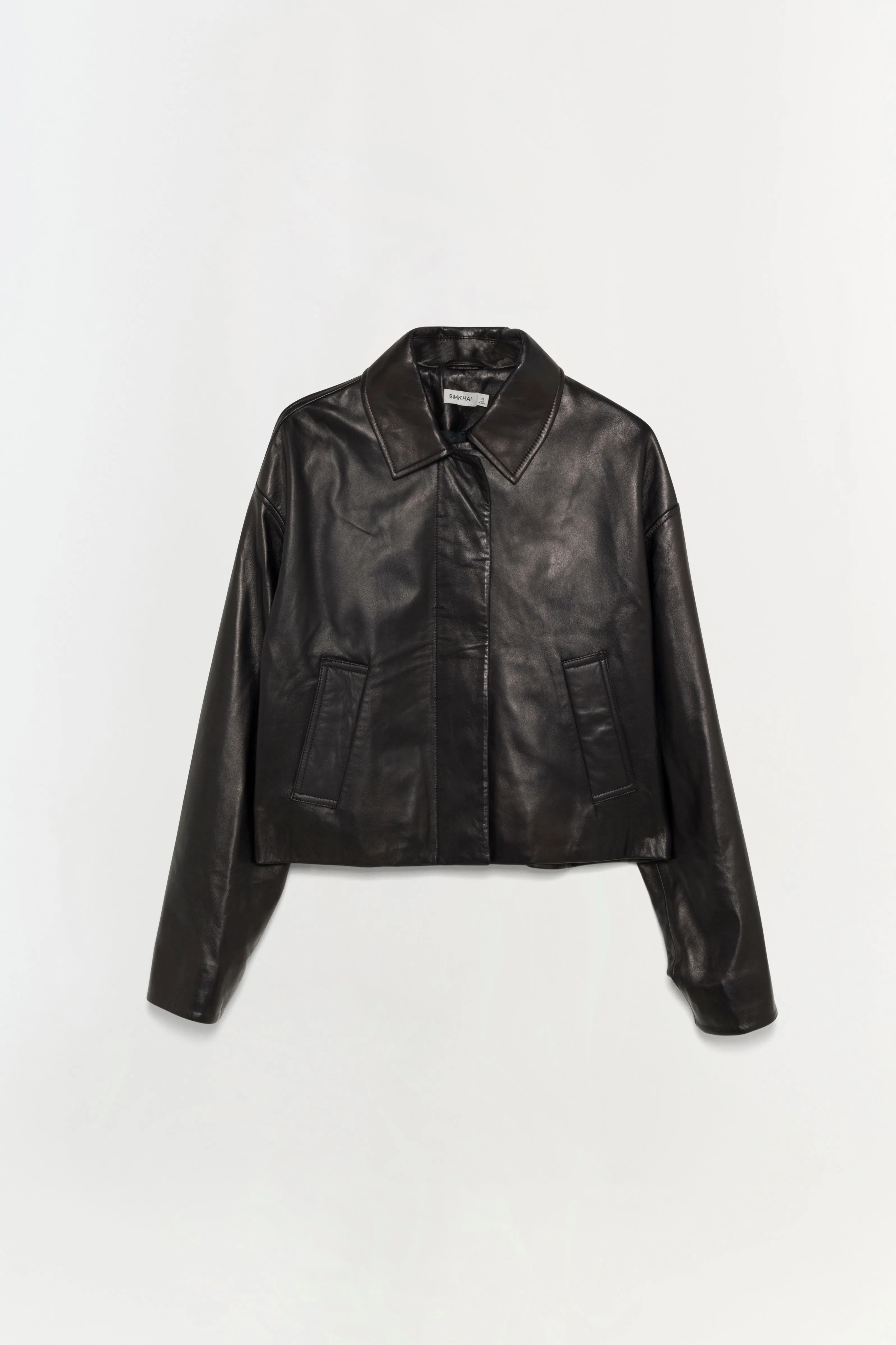 Everli Leather Jacket sold by Simkhai