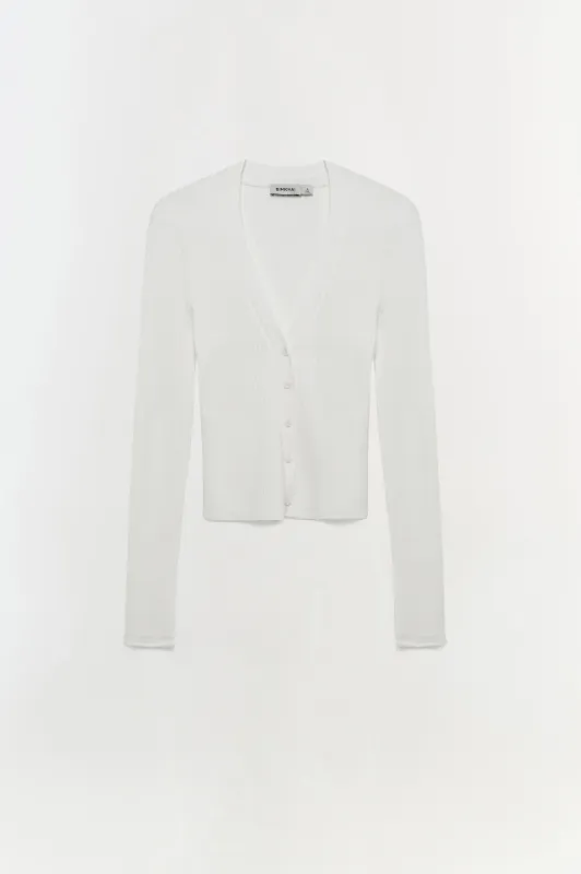 Ailany Rib Knit Cardigan sold by Simkhai