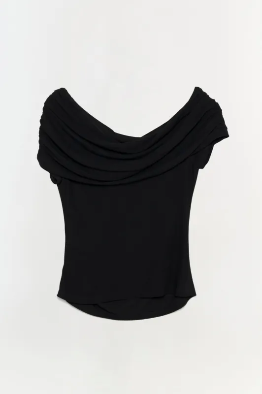 Natassa Jersey Top sold by Simkhai