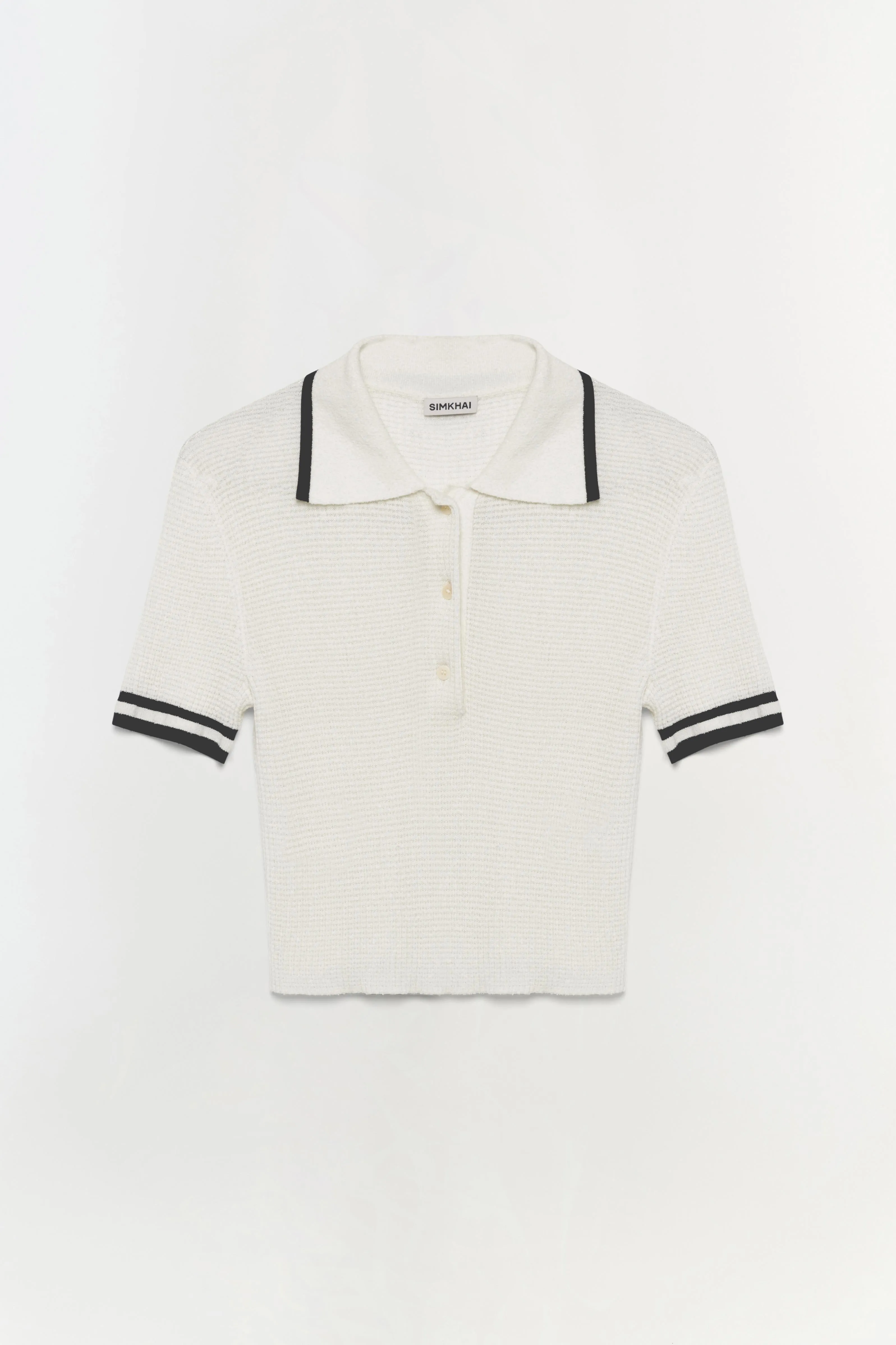 Margaret Knit Polo sold by Simkhai