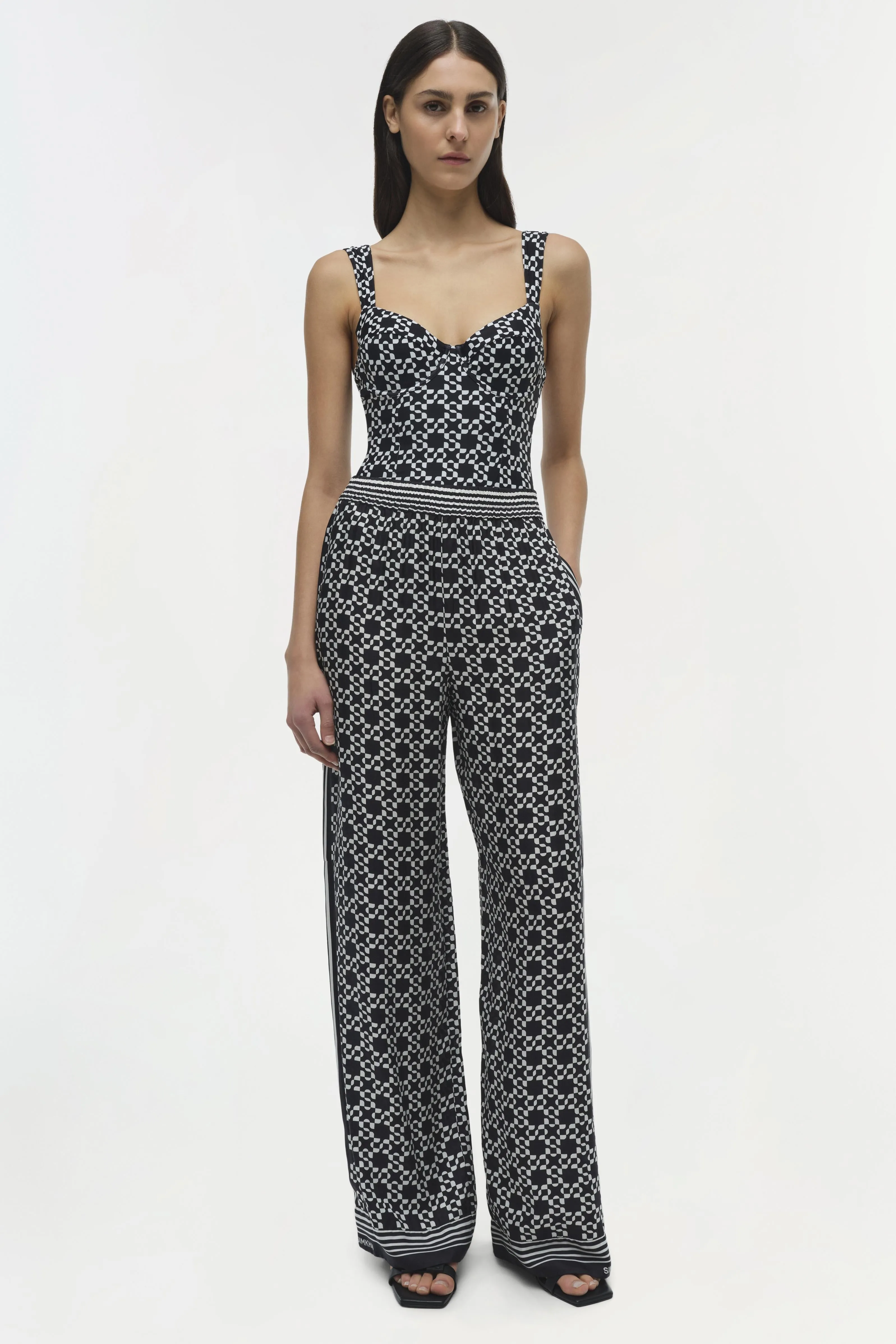 Zuna Straight Pant sold by Simkhai product image thumbnail 2