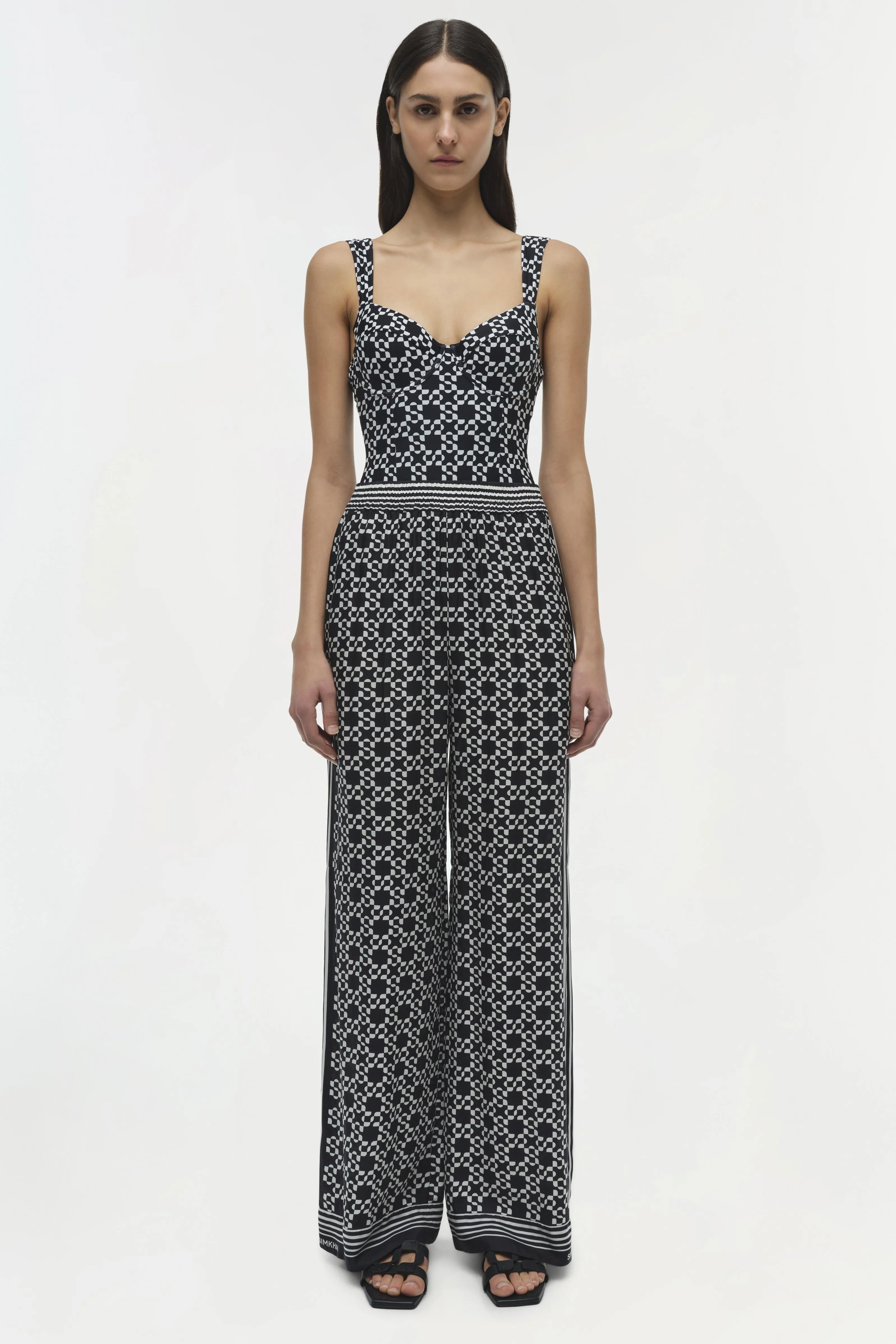 Zuna Straight Pant sold by Simkhai product image thumbnail 5