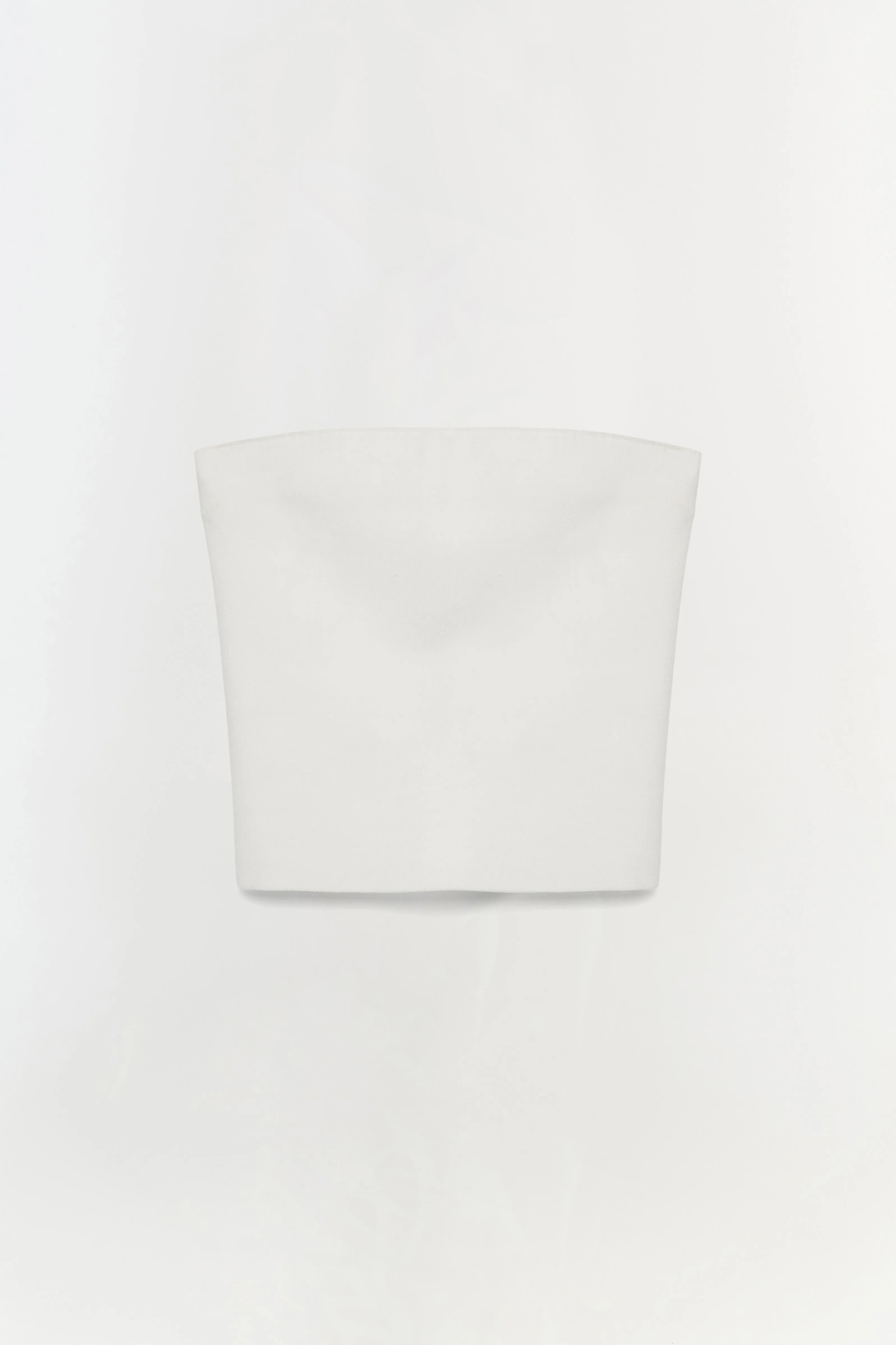 Nicole Strapless Compact Knit Top sold by Simkhai