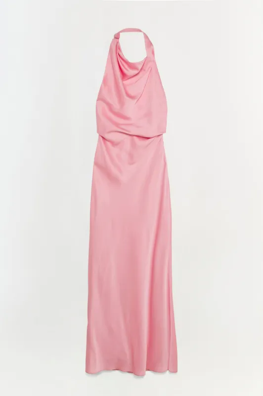 Reannon Satin Gown made by Simkhai