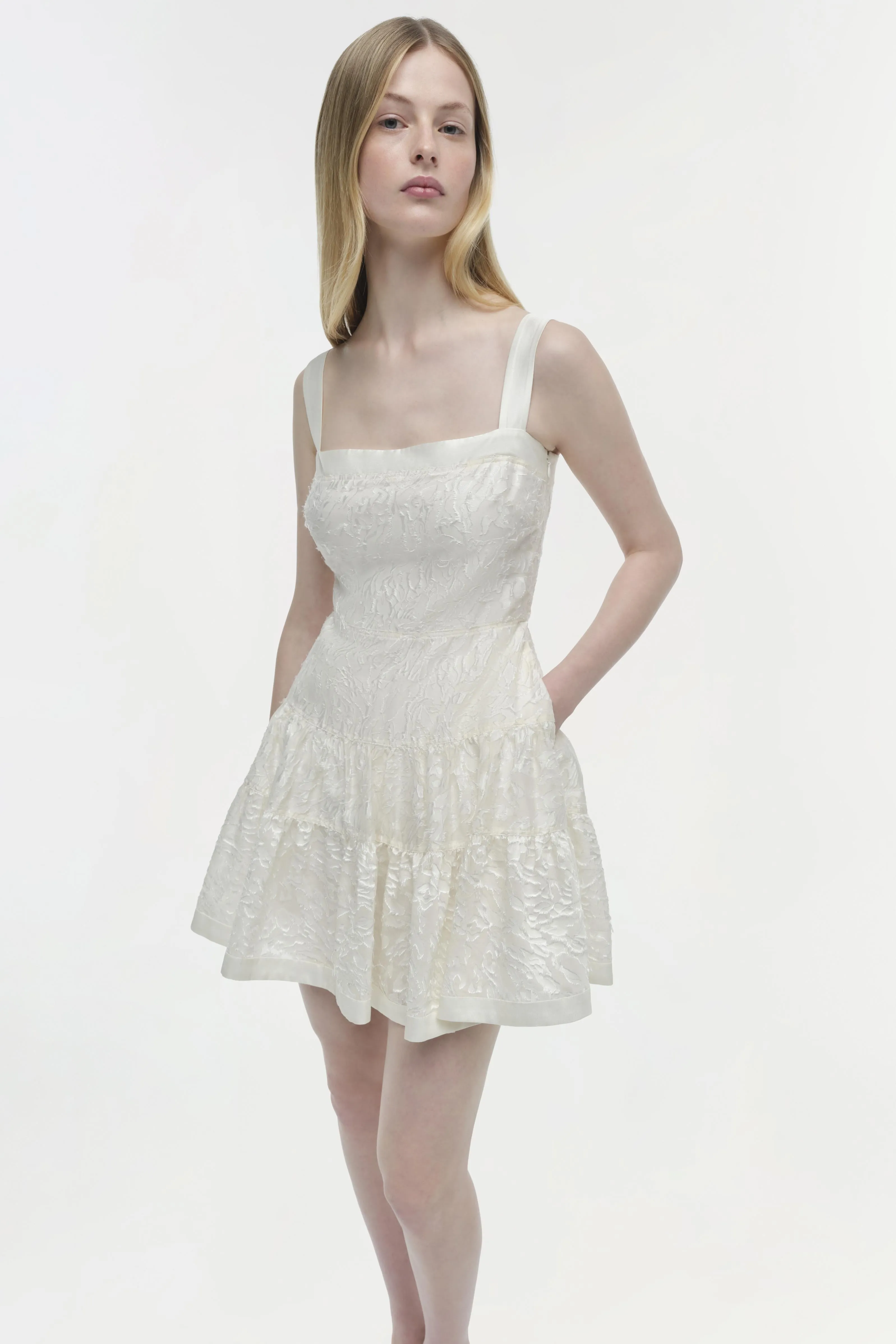 Laila Jacquard Mini Dress sold by Simkhai product image thumbnail 3