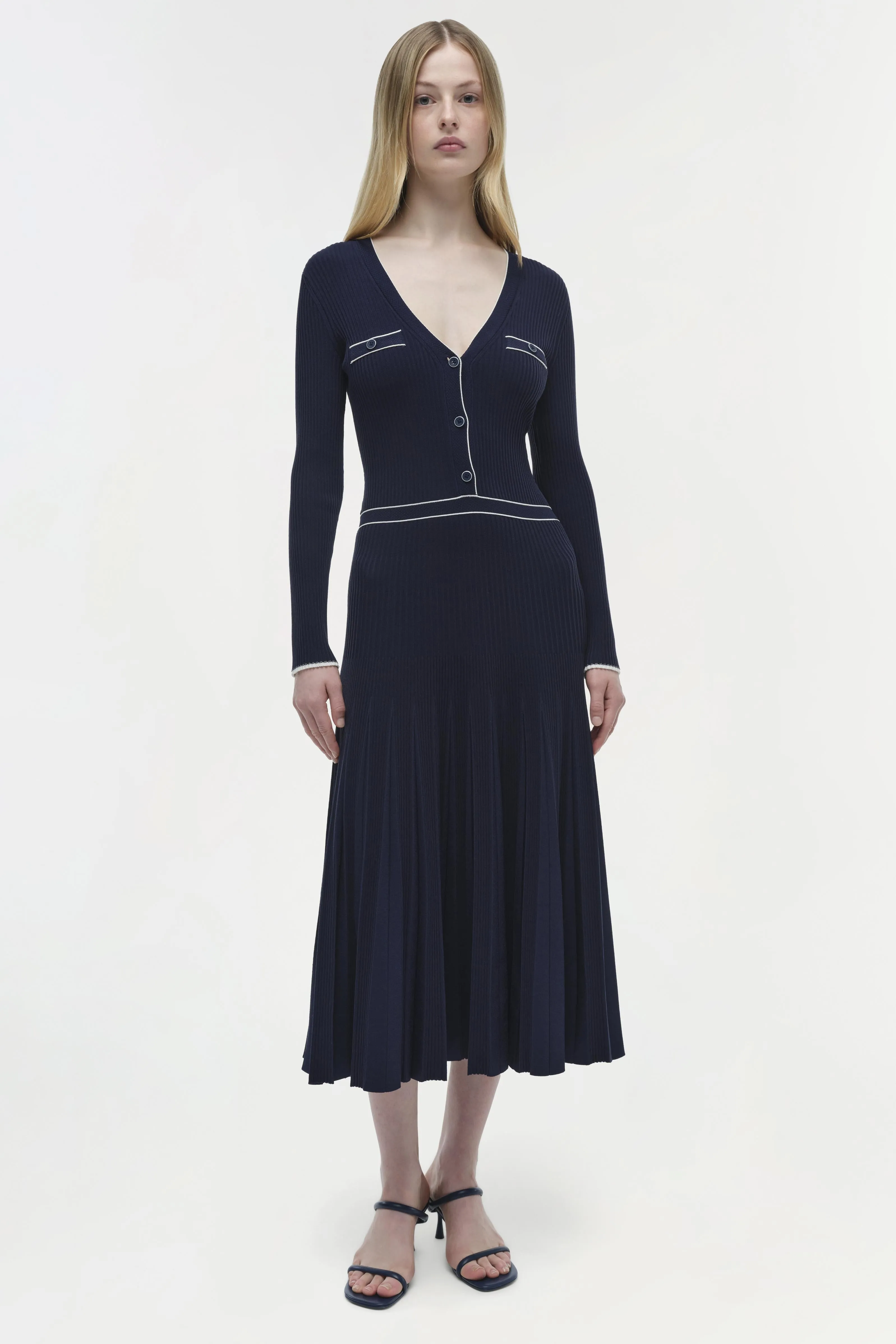 Heloisa Knit Midi Dress sold by Simkhai product image thumbnail 2