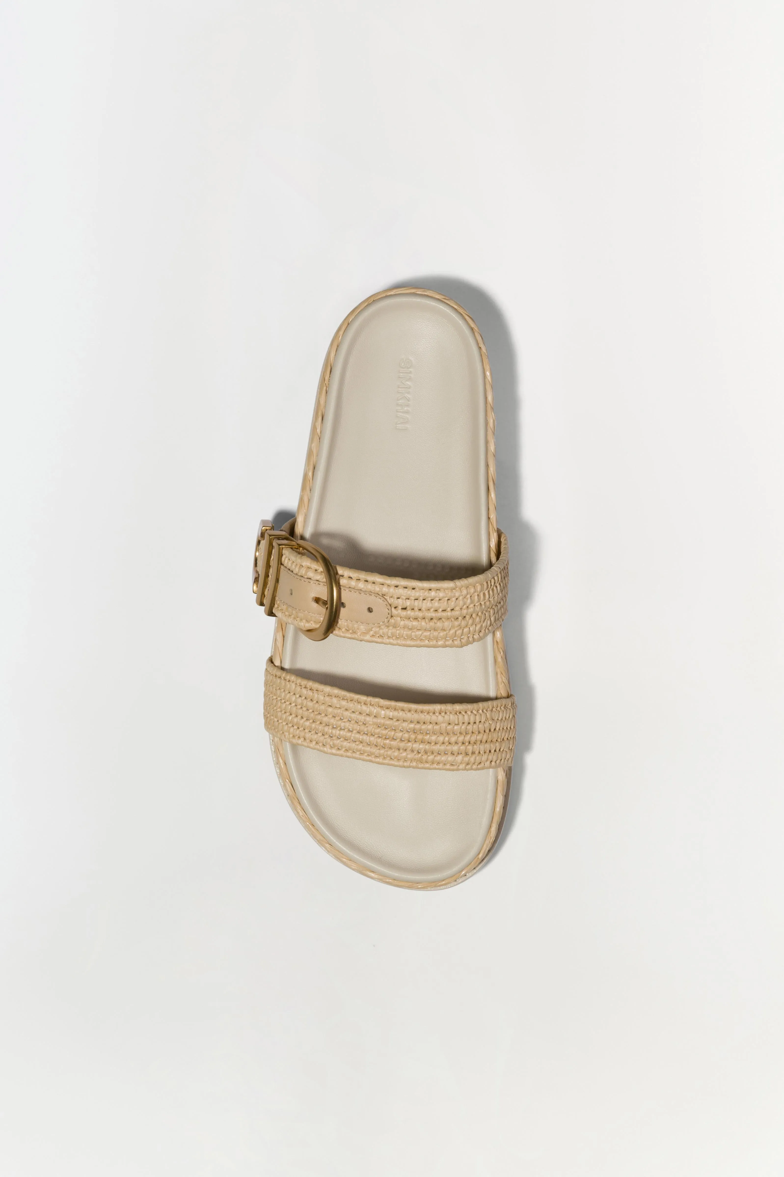 Aida Raffia Sandal sold by Simkhai product image thumbnail 4