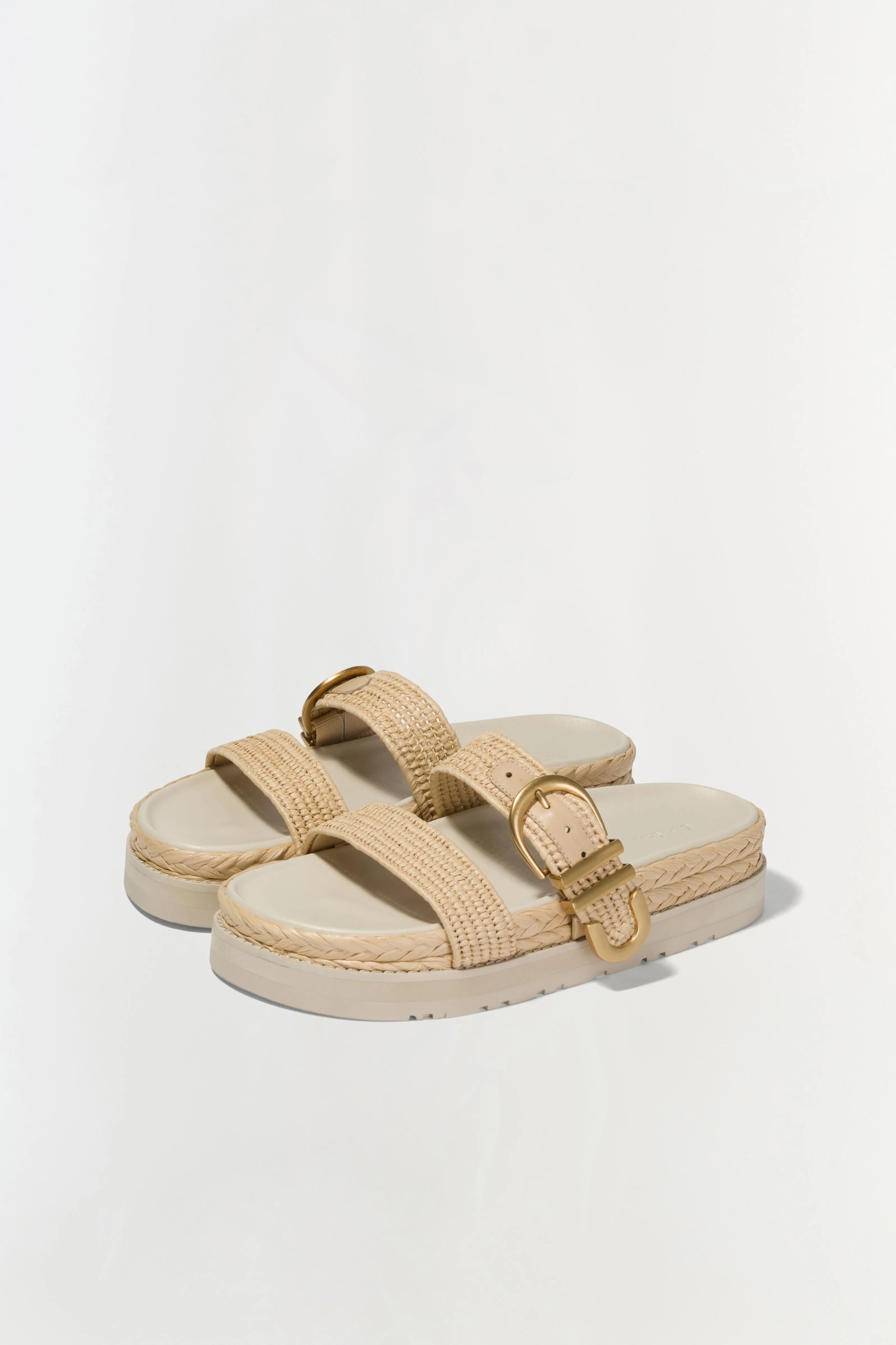 Aida Raffia Sandal sold by Simkhai product image thumbnail 5